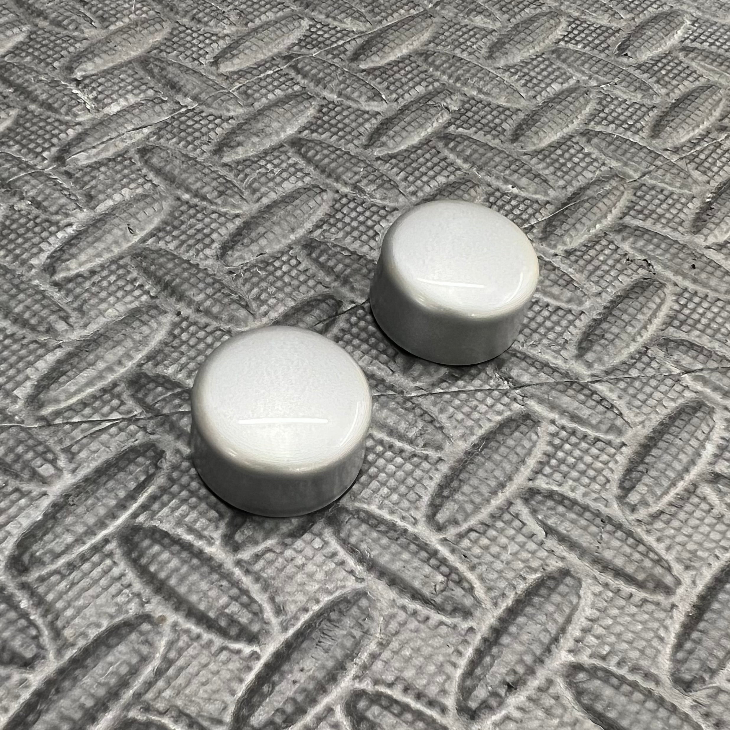 Proform Wiper Arm Bolt Rubber Covers - Painted Moondust Silver
