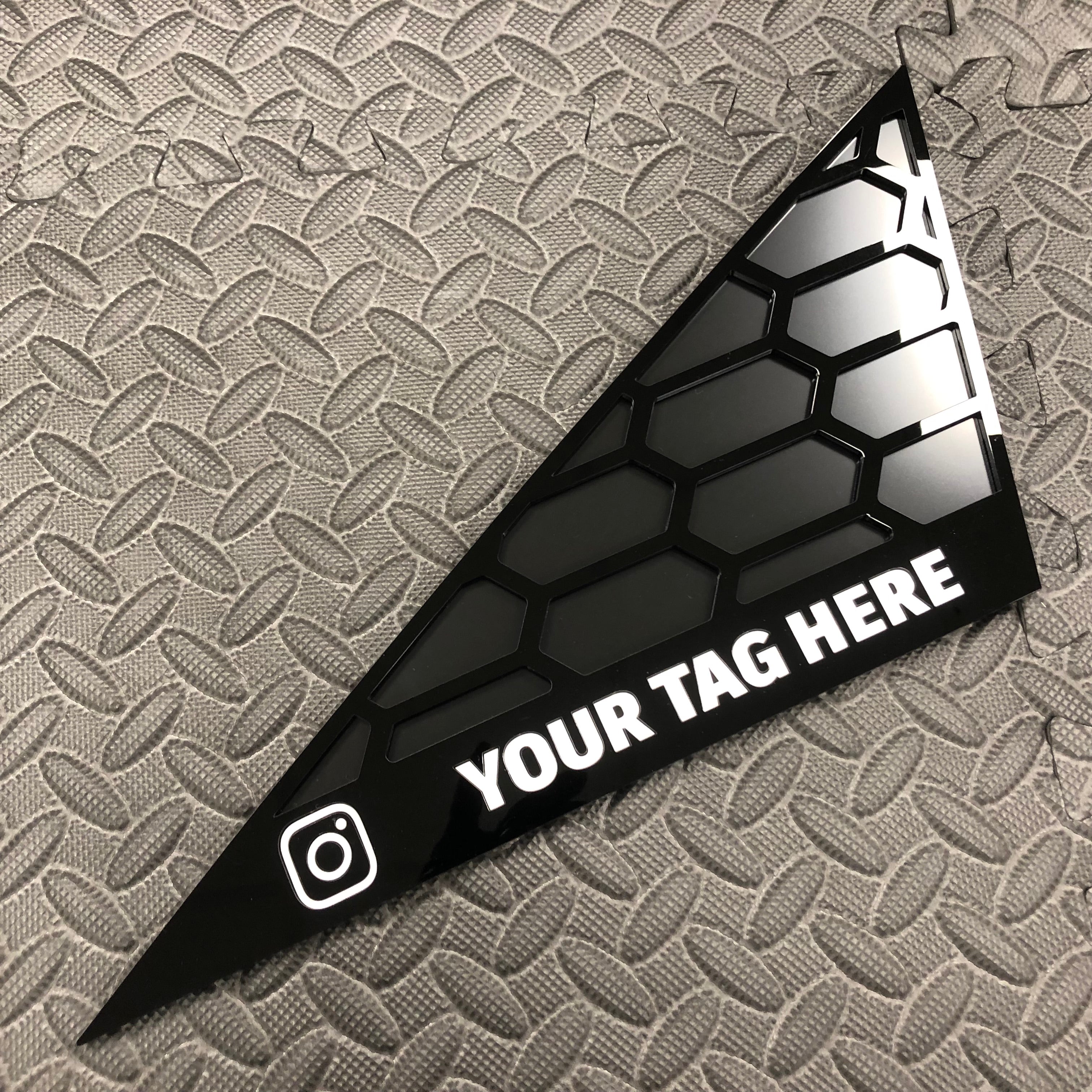 Inserts de vitres de custode avant pour Opel Astra J (y compris VXR OPC) (paire)