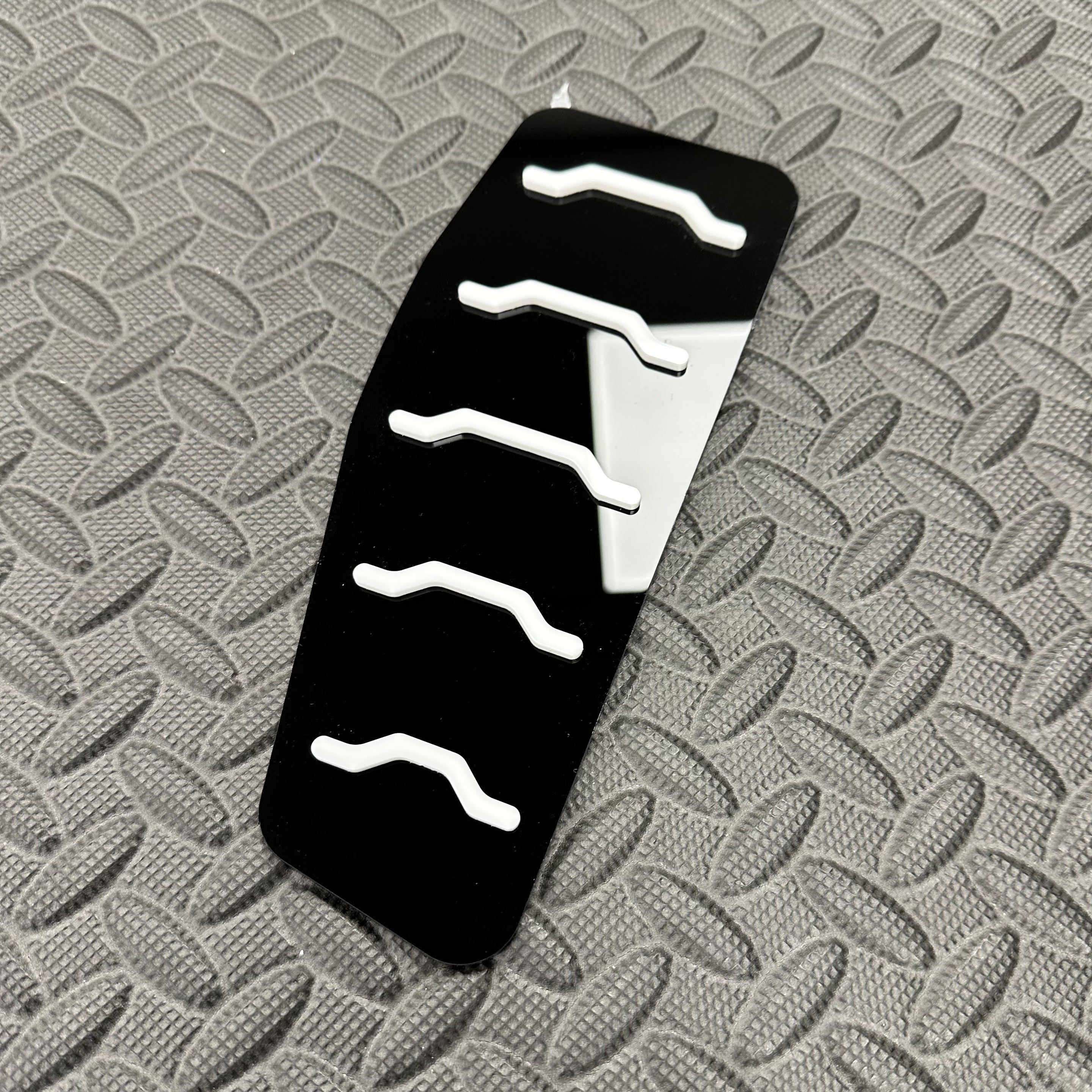 Proform Dead Pedal / Foot Rest Plate (4D Acrylic) - Fits Hyundai i30N