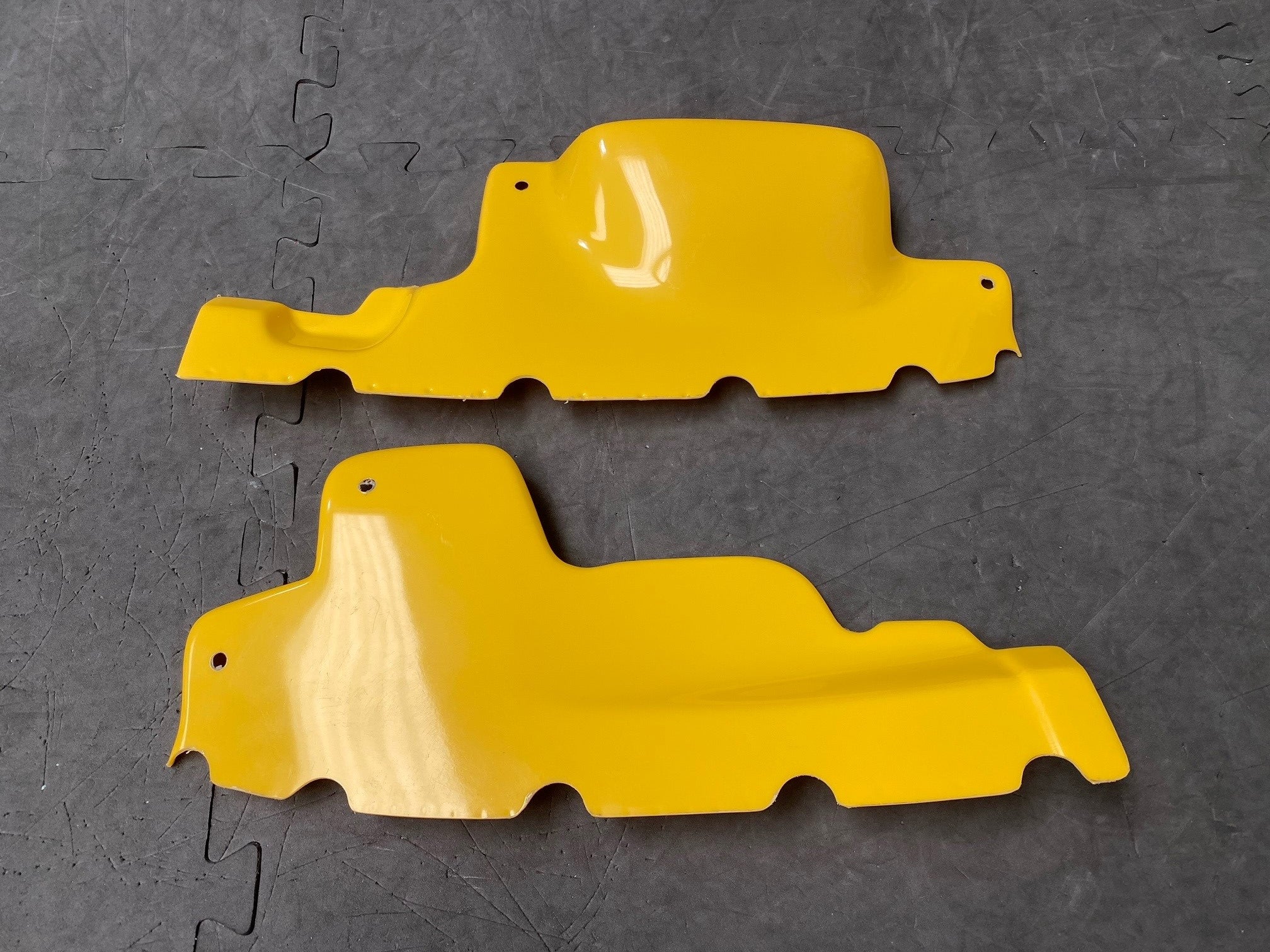 Proform Motorraum-Slam-Panel-Abdeckungen – MK7.5 Fiesta (Kunststoffoberflächen)