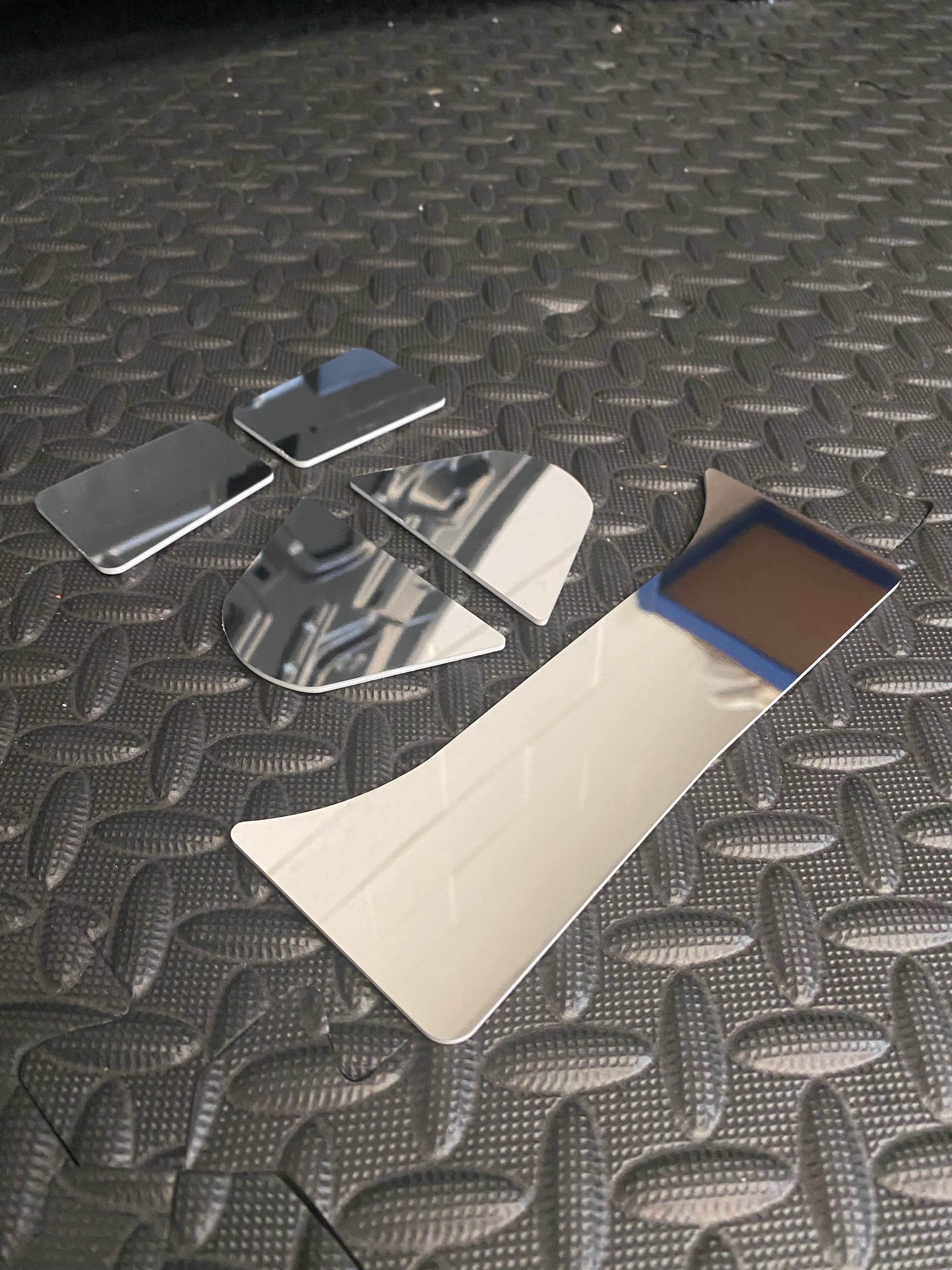Proform Under Bonnet Finishing Plate Set - Mk8 Fiesta
