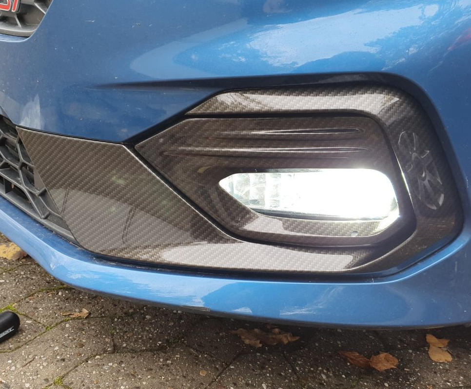 Outer Fog Light Bezels - Mk8 Fiesta ST/ ST Line