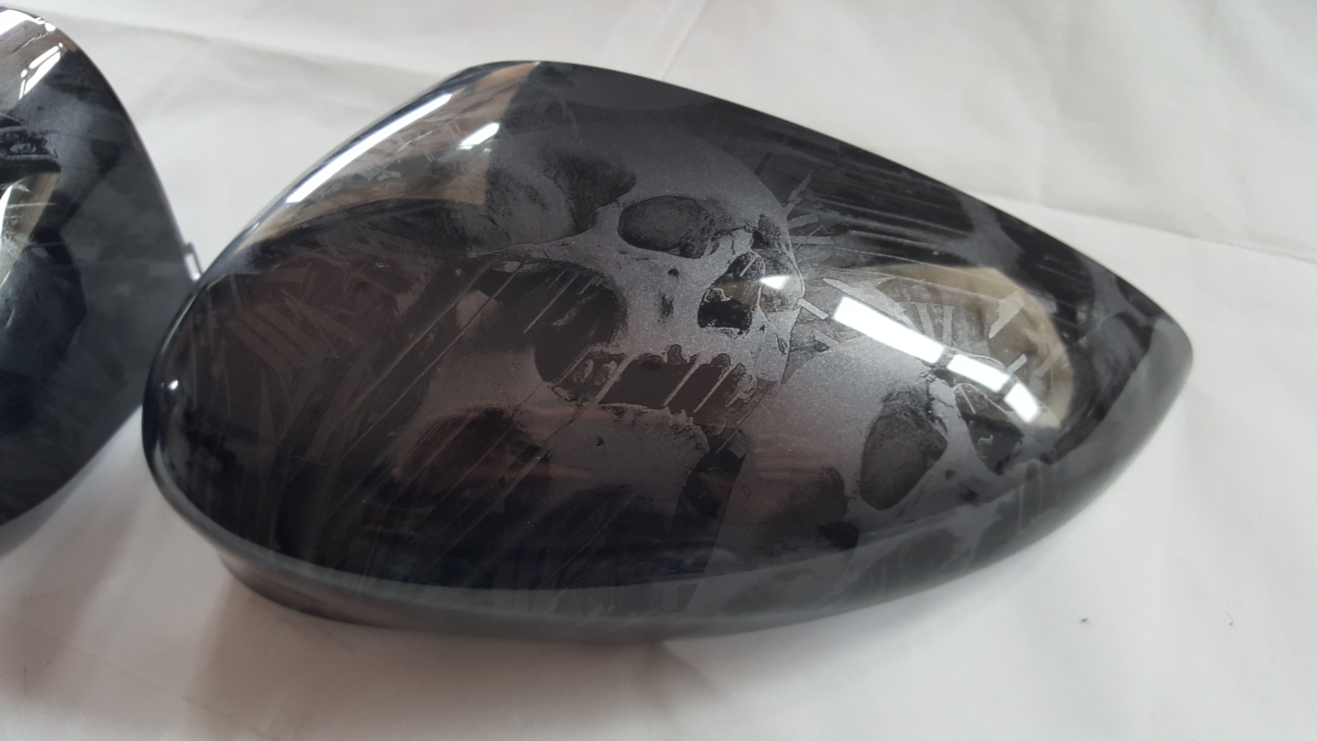 Coques de rétroviseurs (paire - Designs Hydrodip) - Ford Fiesta Mk7/7.5