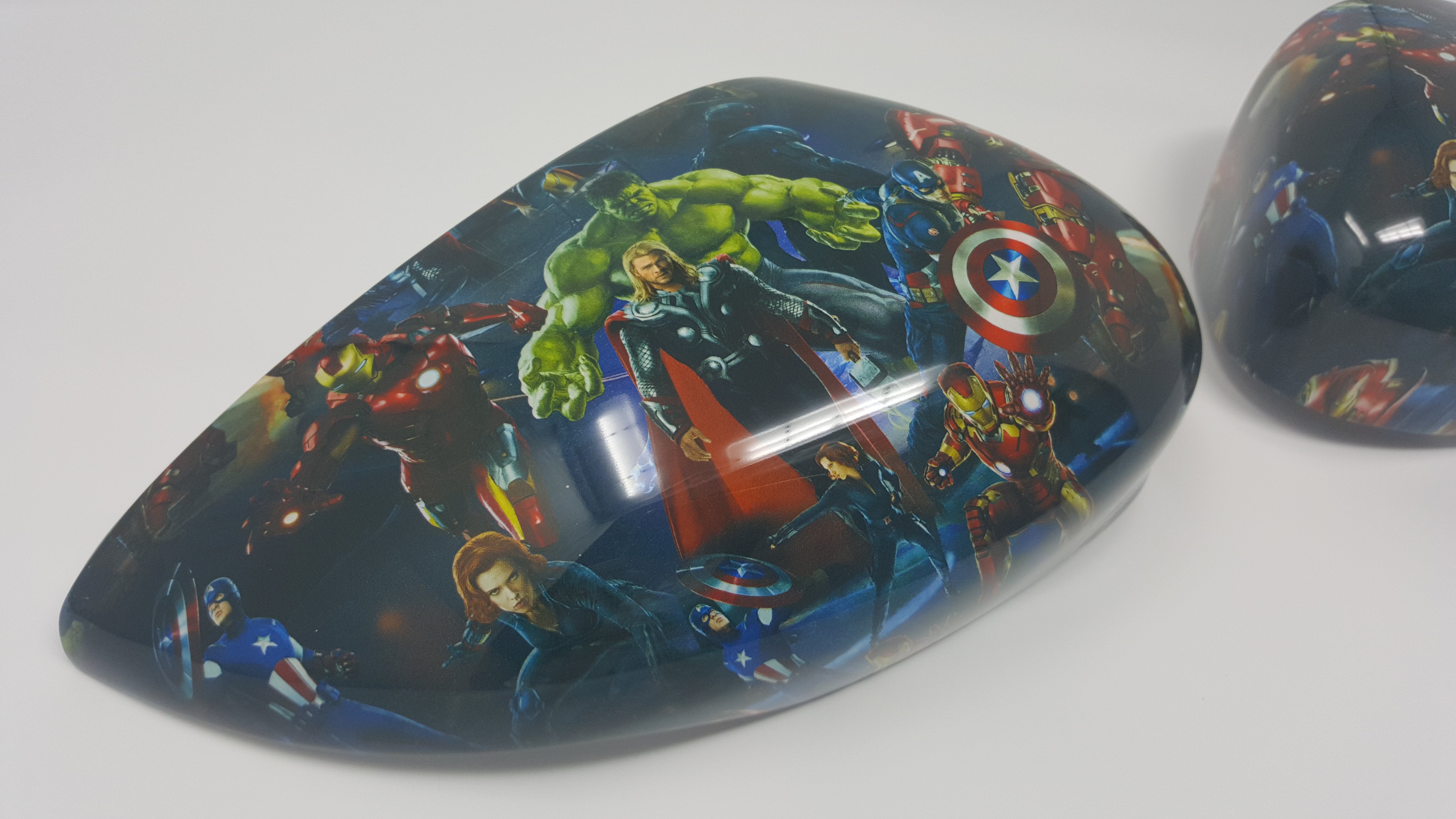 Coques de rétroviseurs (paire - Designs Hydrodip) - Ford Fiesta Mk7/7.5