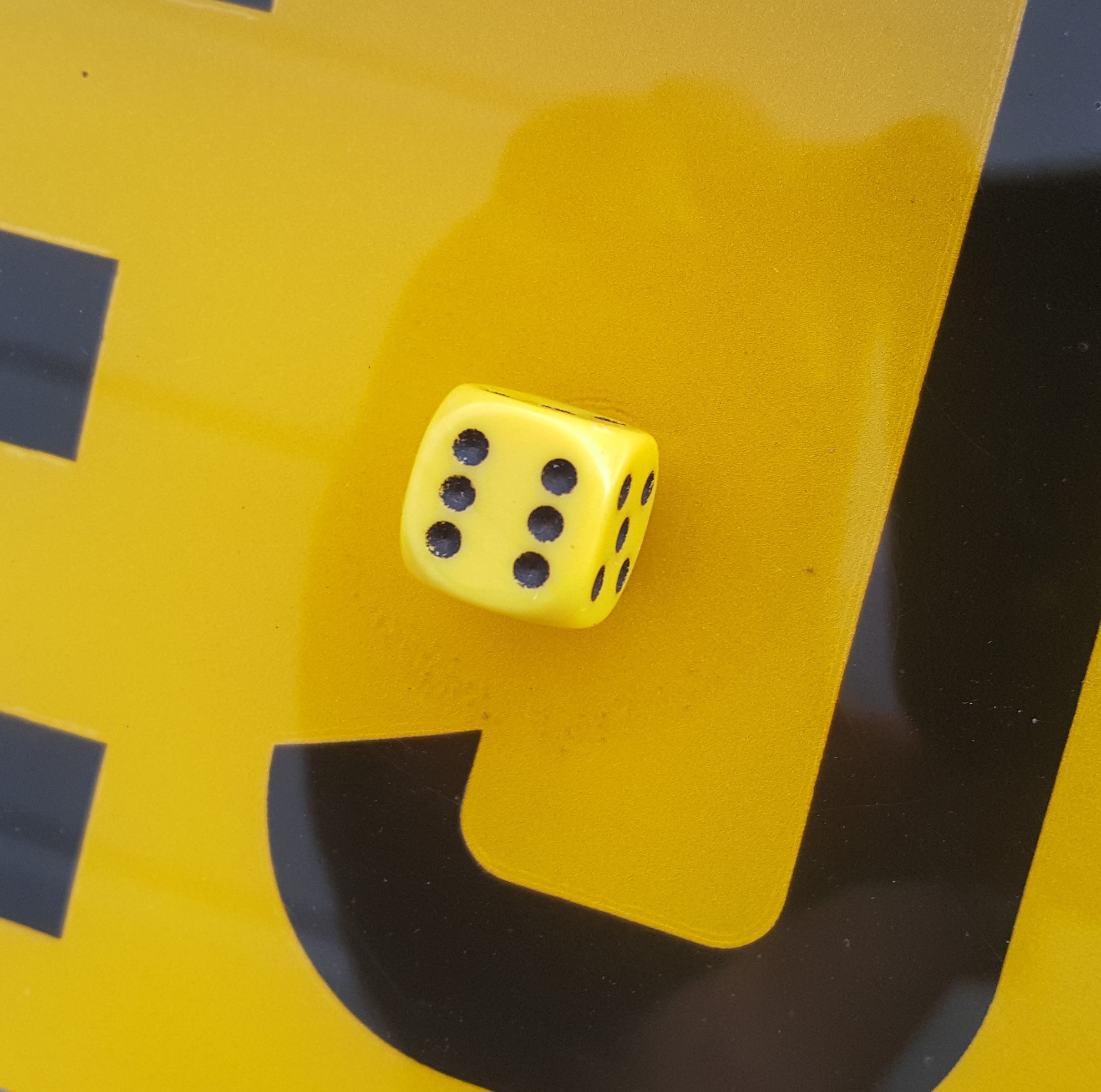 Number Plate Dice Screws