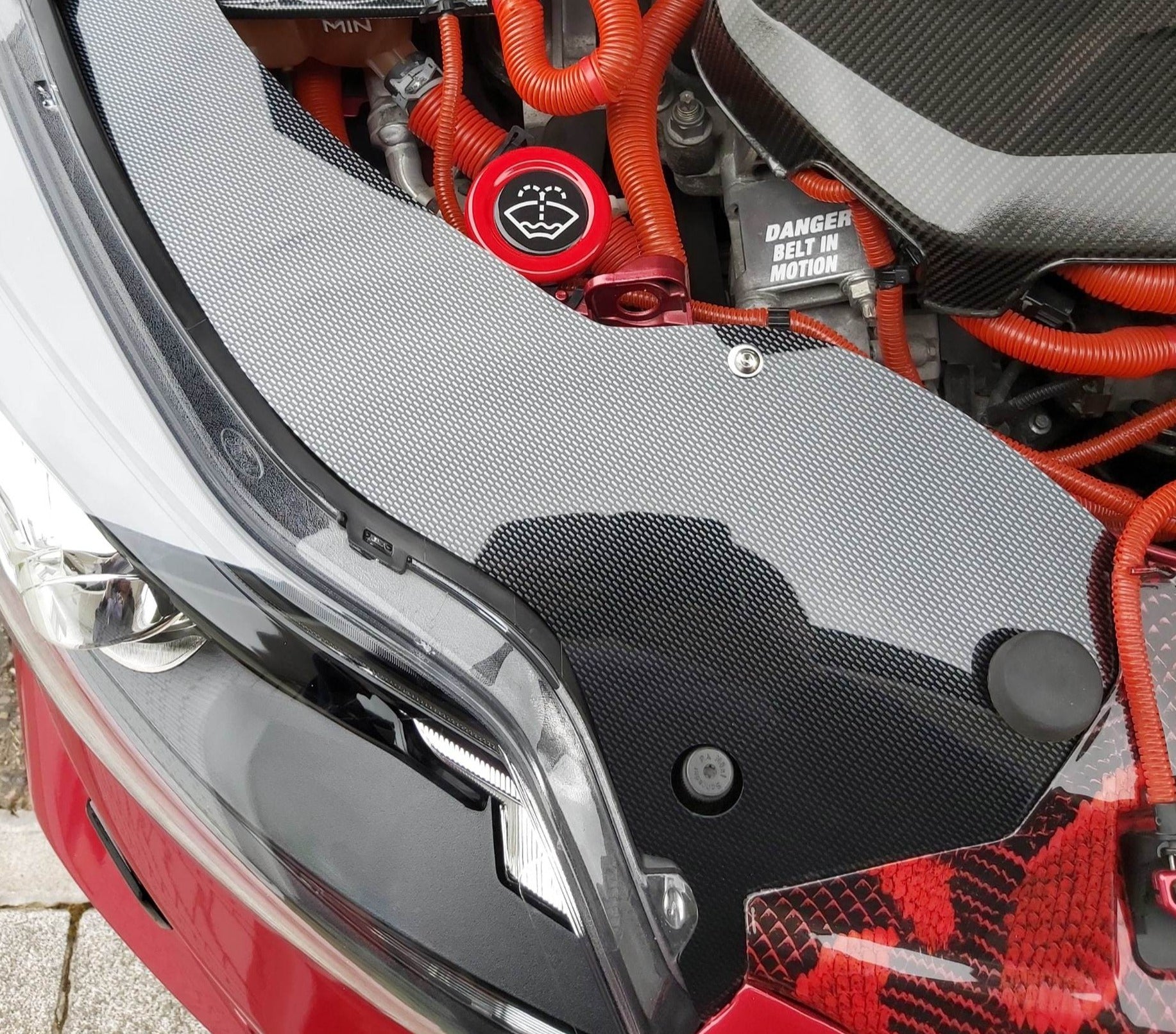 Proform Pre- Facelift Slam Panel Ends - MK3 Focus (Plastic Finishes)