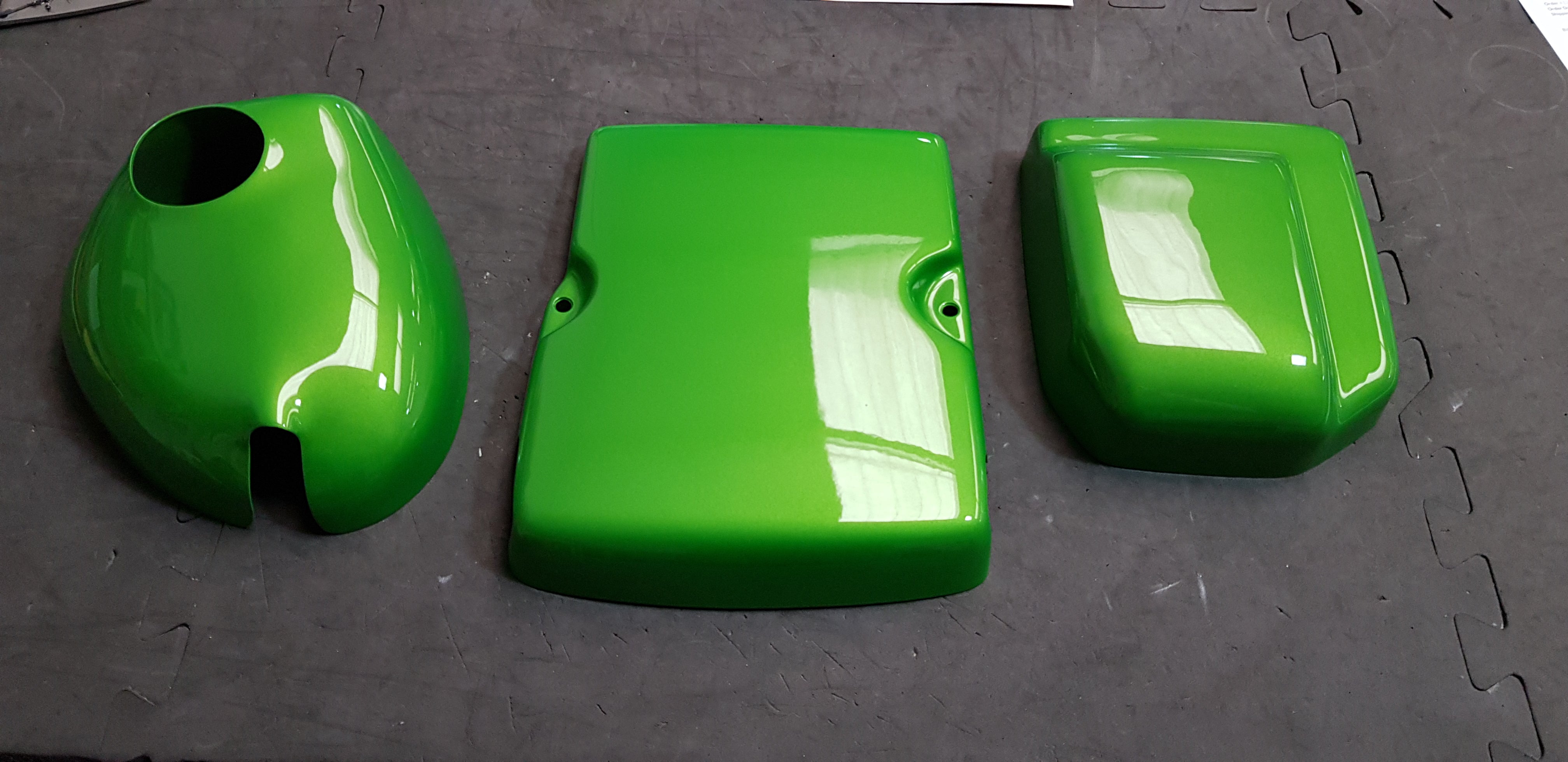 Engine Bay Dress Up Kit - Mk8/8.5 Fiesta / Mk2 Puma in green