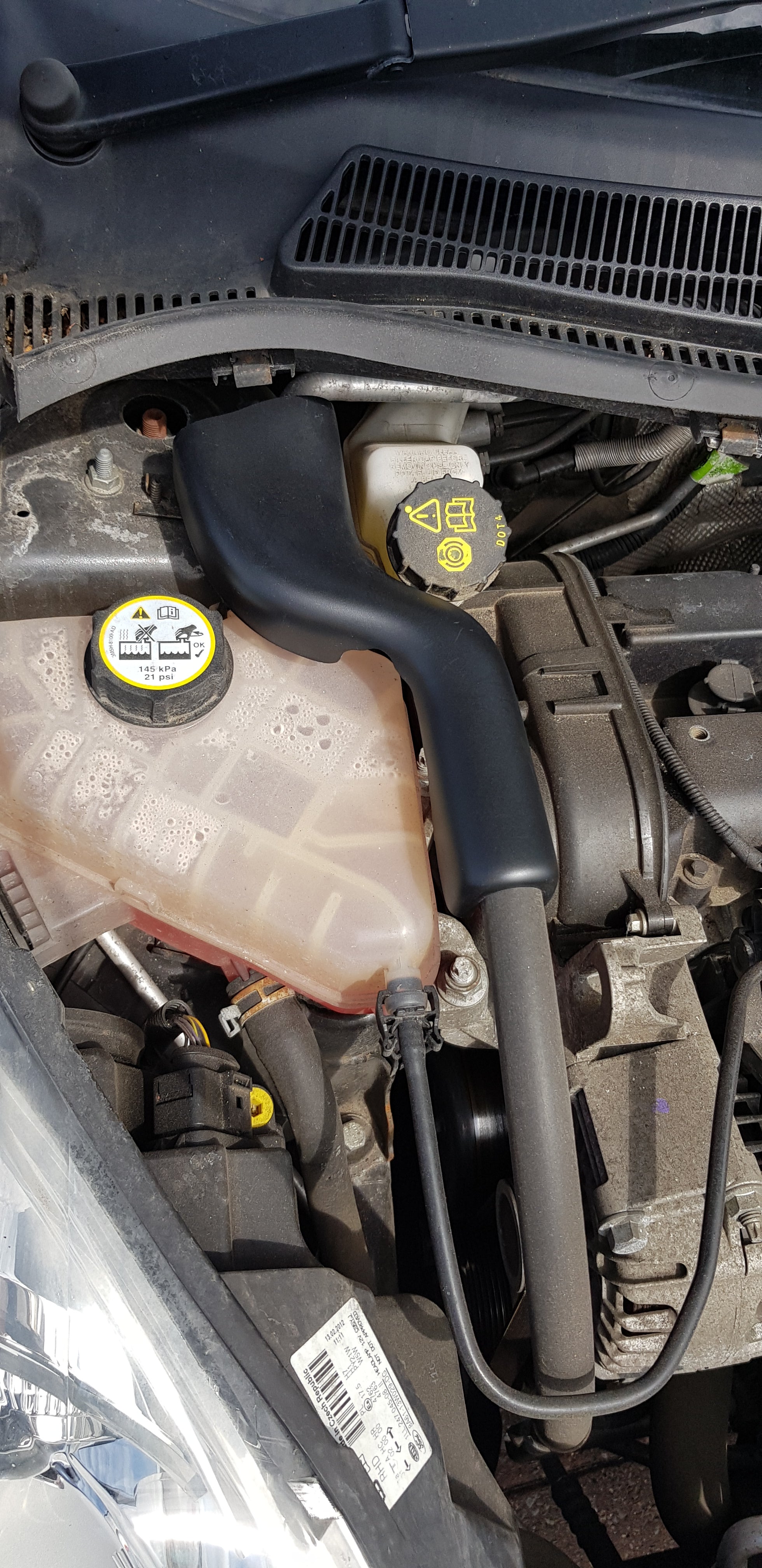 Proform-Klimaanlagenabdeckung (A/C) hinten (verschiedene Farben) – Mk7 Fiesta (vor Facelift)