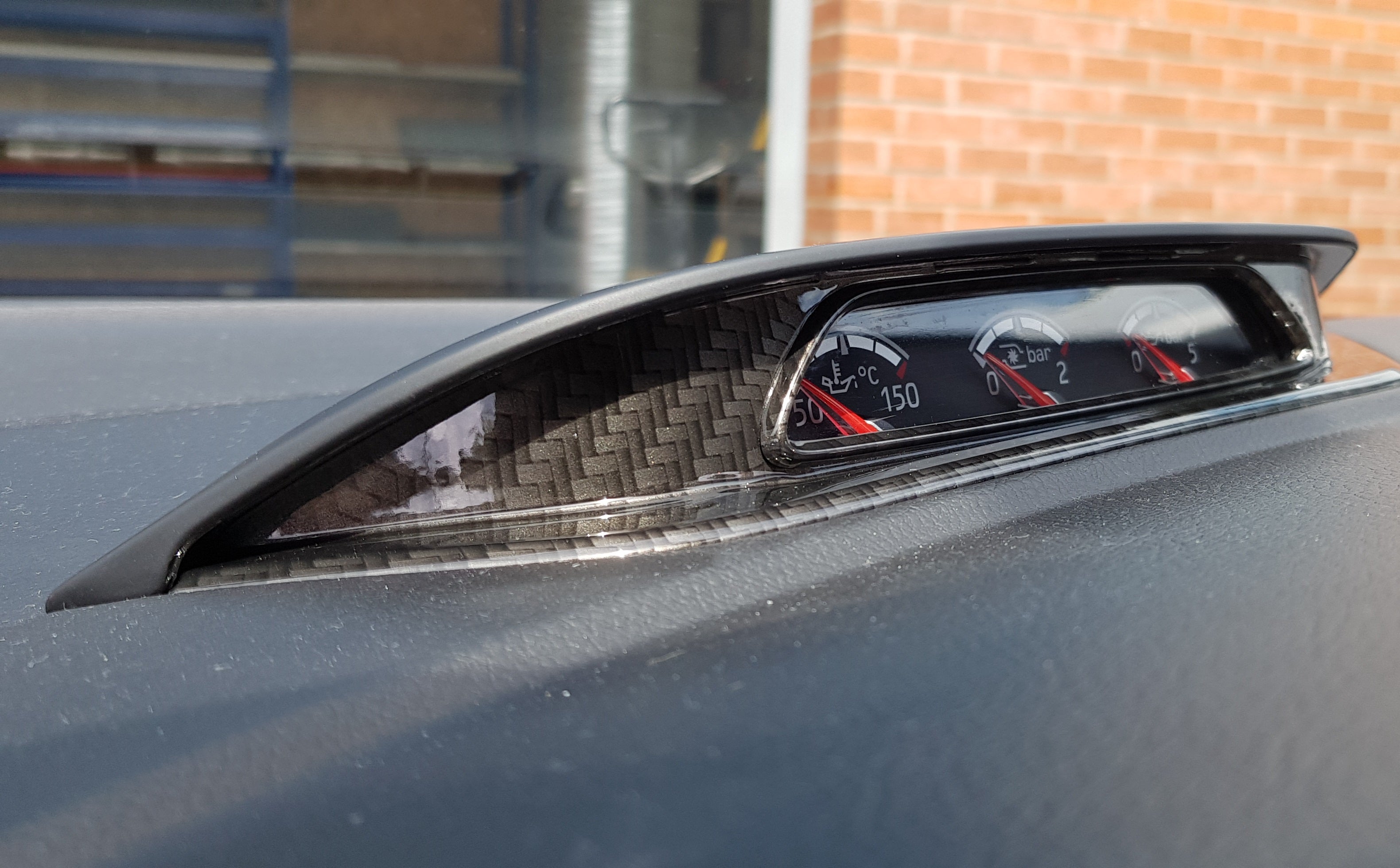 Focus RS/ST Mk3.5 - Kit intérieur carbone hydrodipé avec montage gratuit - Conduite à droite