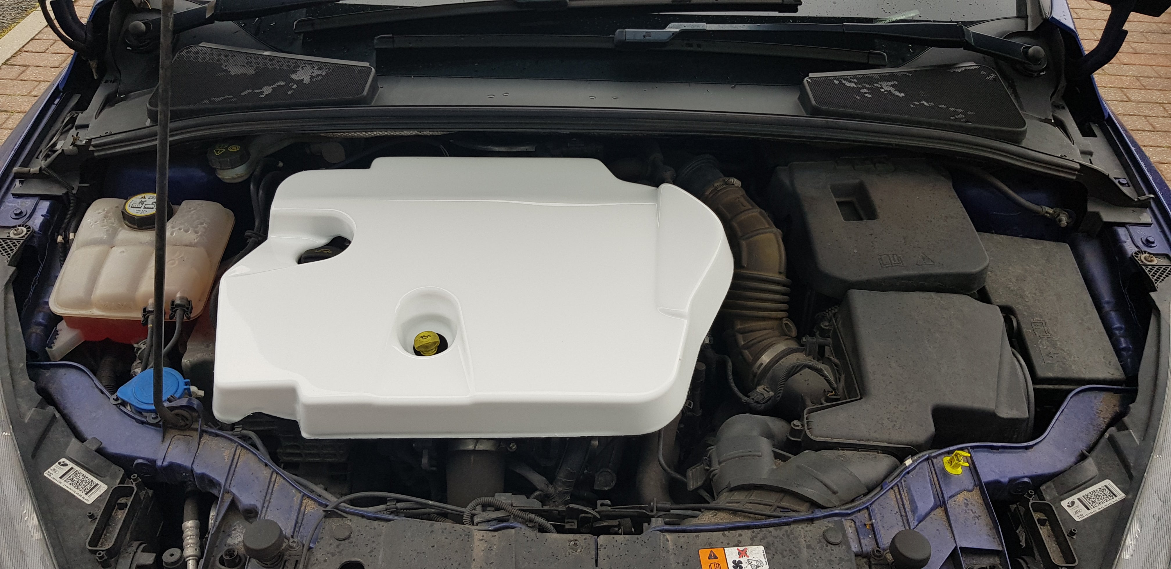 Cache moteur Proform - Focus ST Diesel MK3.5 (finitions plastiques)