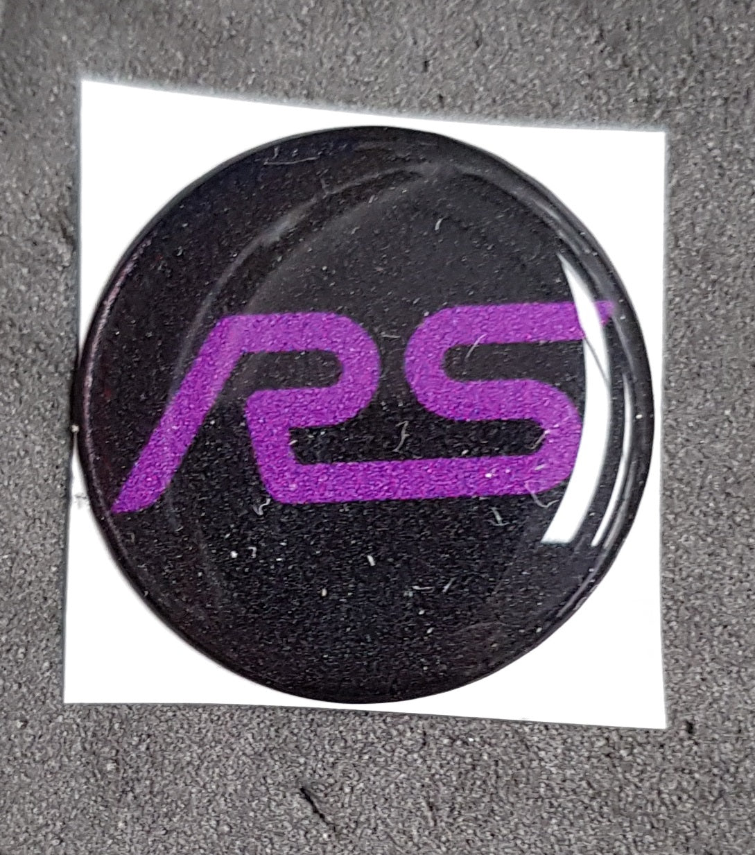 Door Lock Barrel Overlay RS Badge