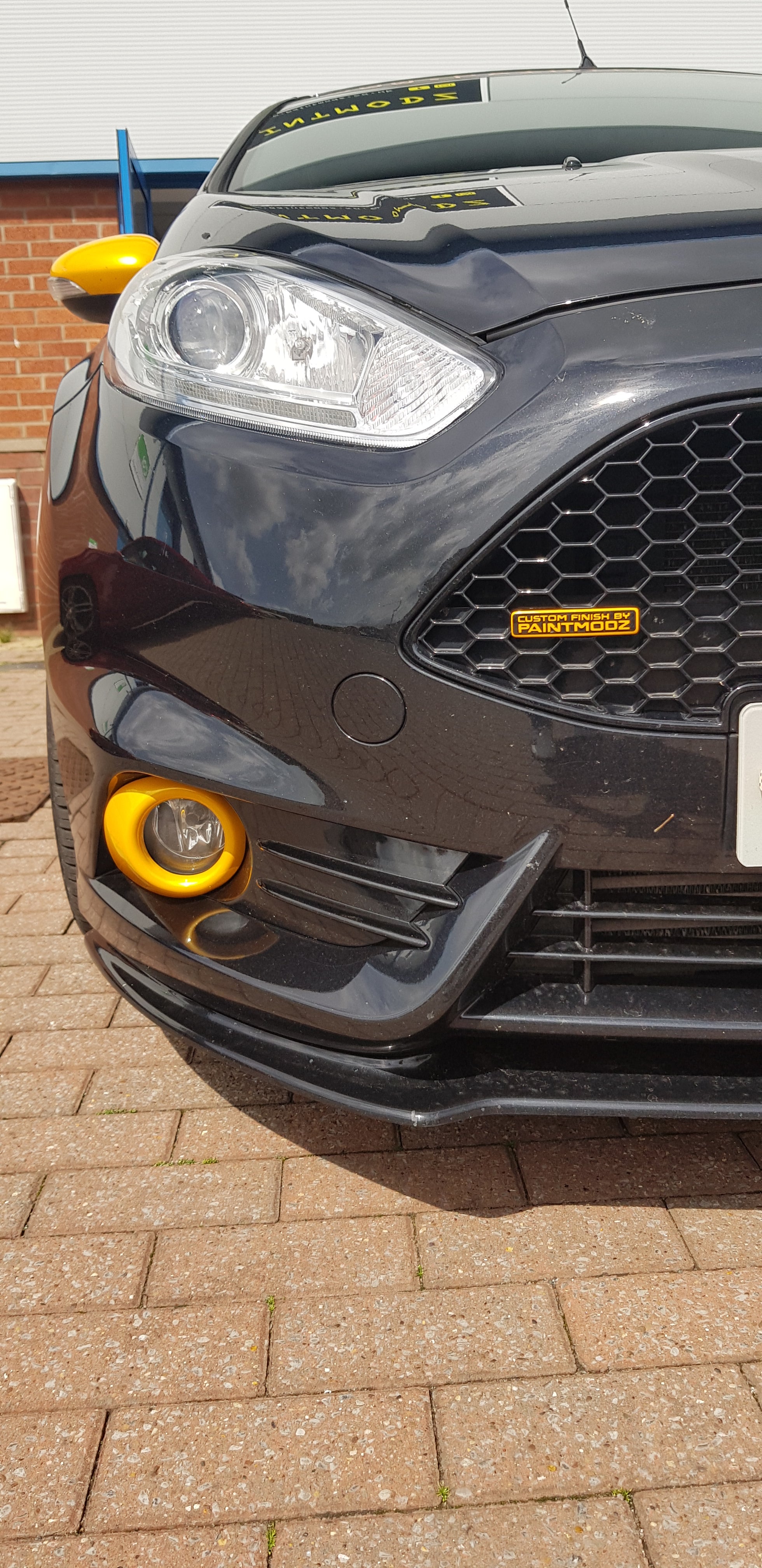 Proform Fog Light Trims - Mk7.5 Fiesta ST180 (Plastic Finishes)