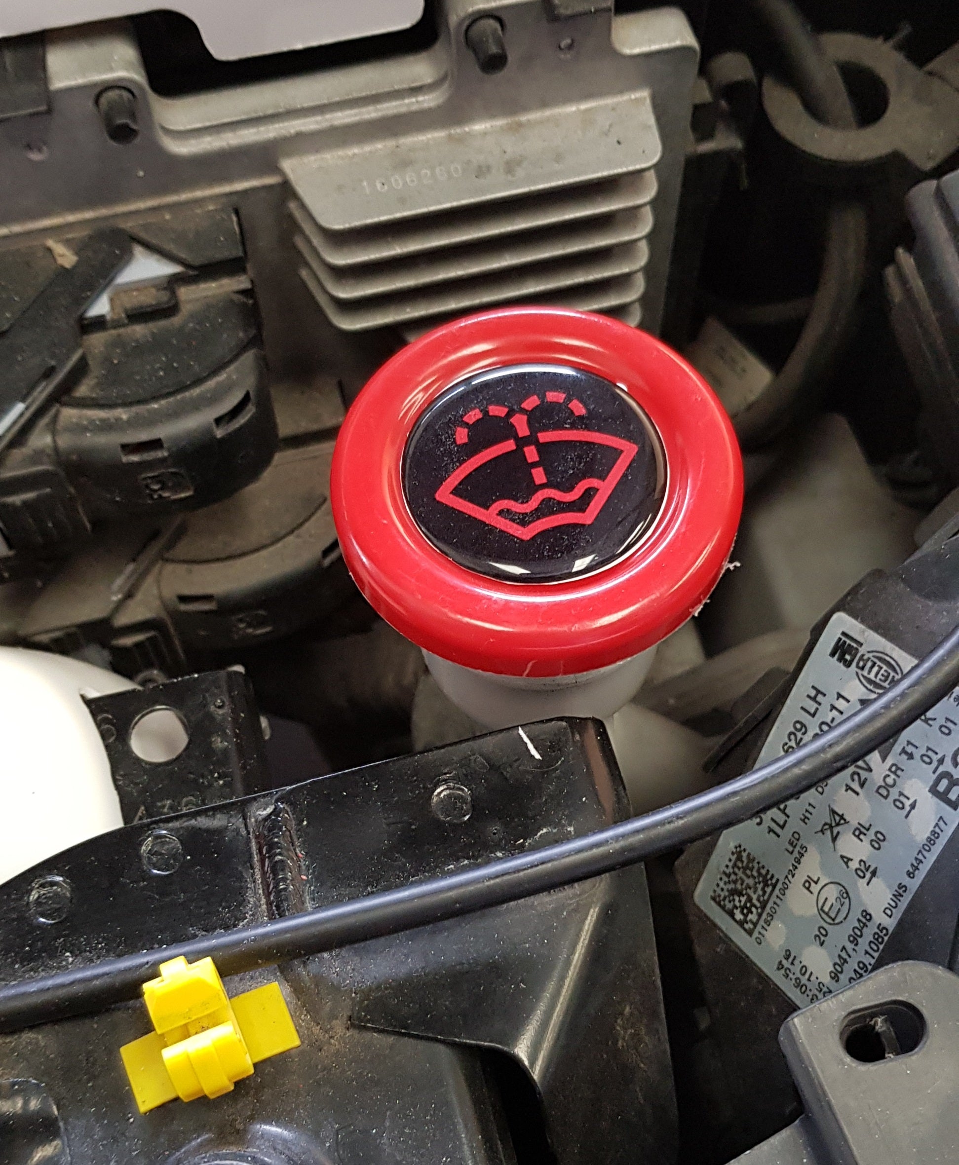 Bouchon de réservoir de lave-glace - Opel Corsa E et VXR (finitions plastiques)