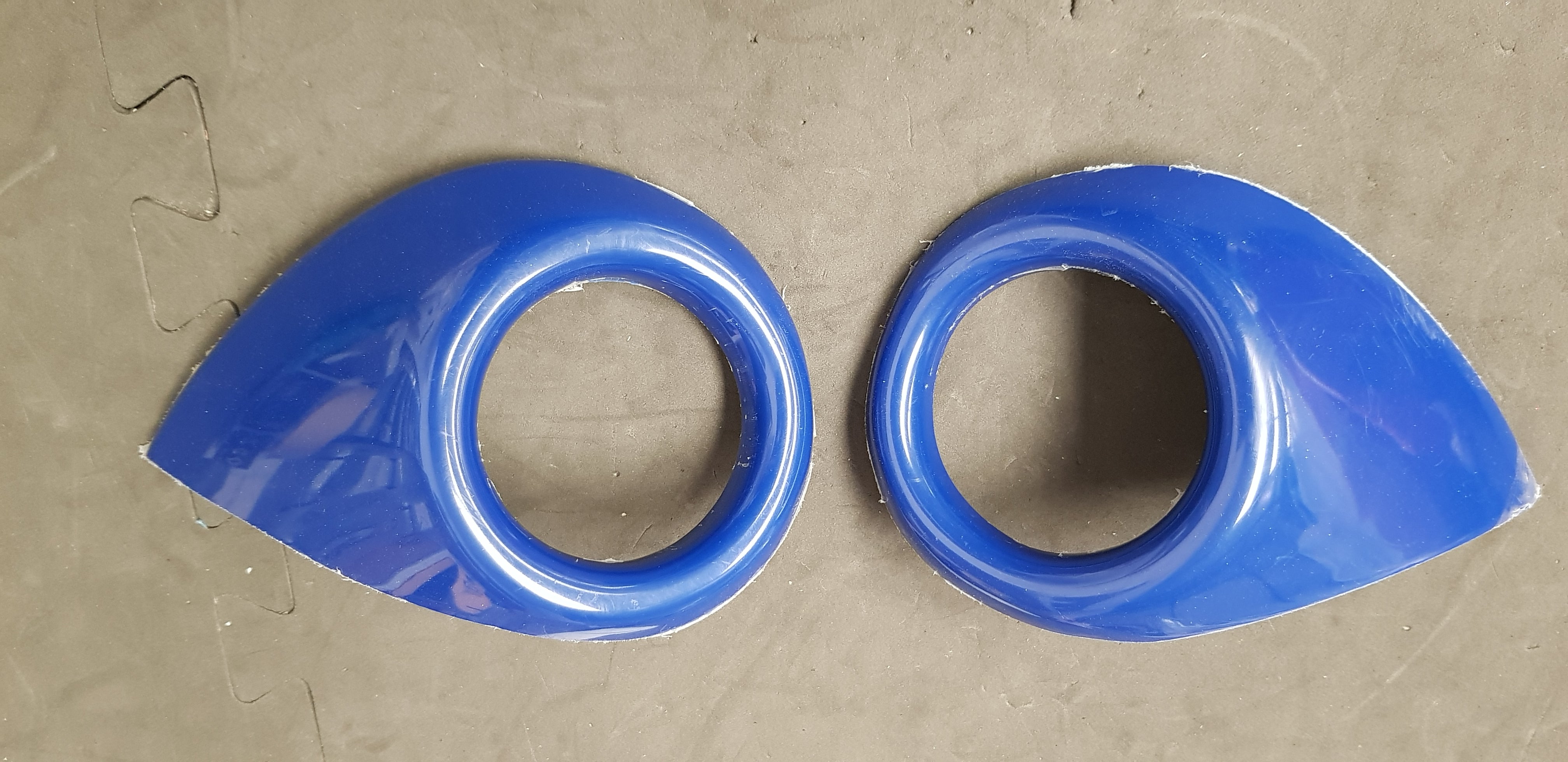 Proform Fog Light Trims - Mk7.5 Fiesta ST180 (Plastic Finishes)