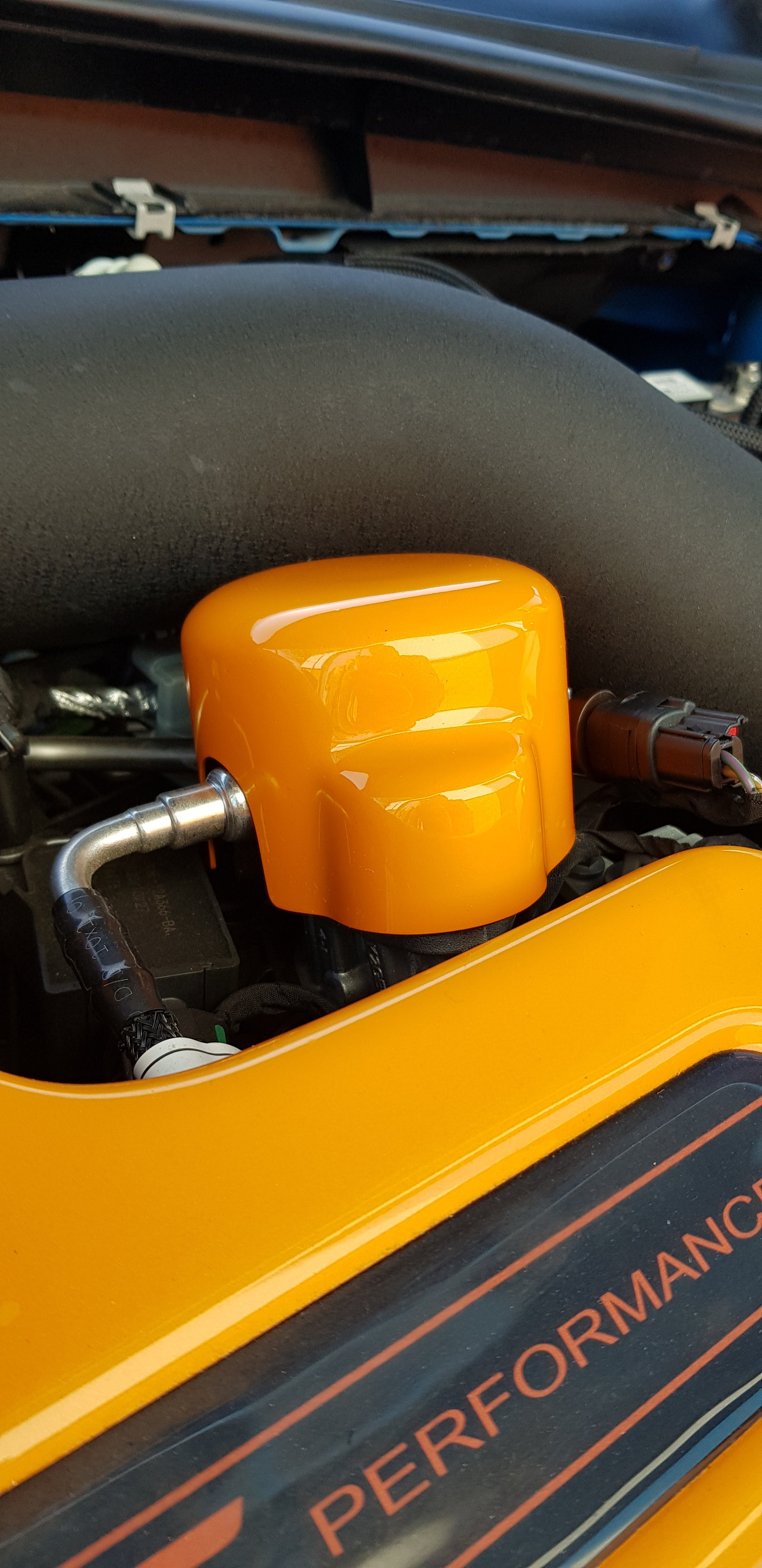 Proform-Kraftstoffpumpenabdeckung – Mk4/4.5 Ford Focus ST Benzin (Lackierte Ausführungen)