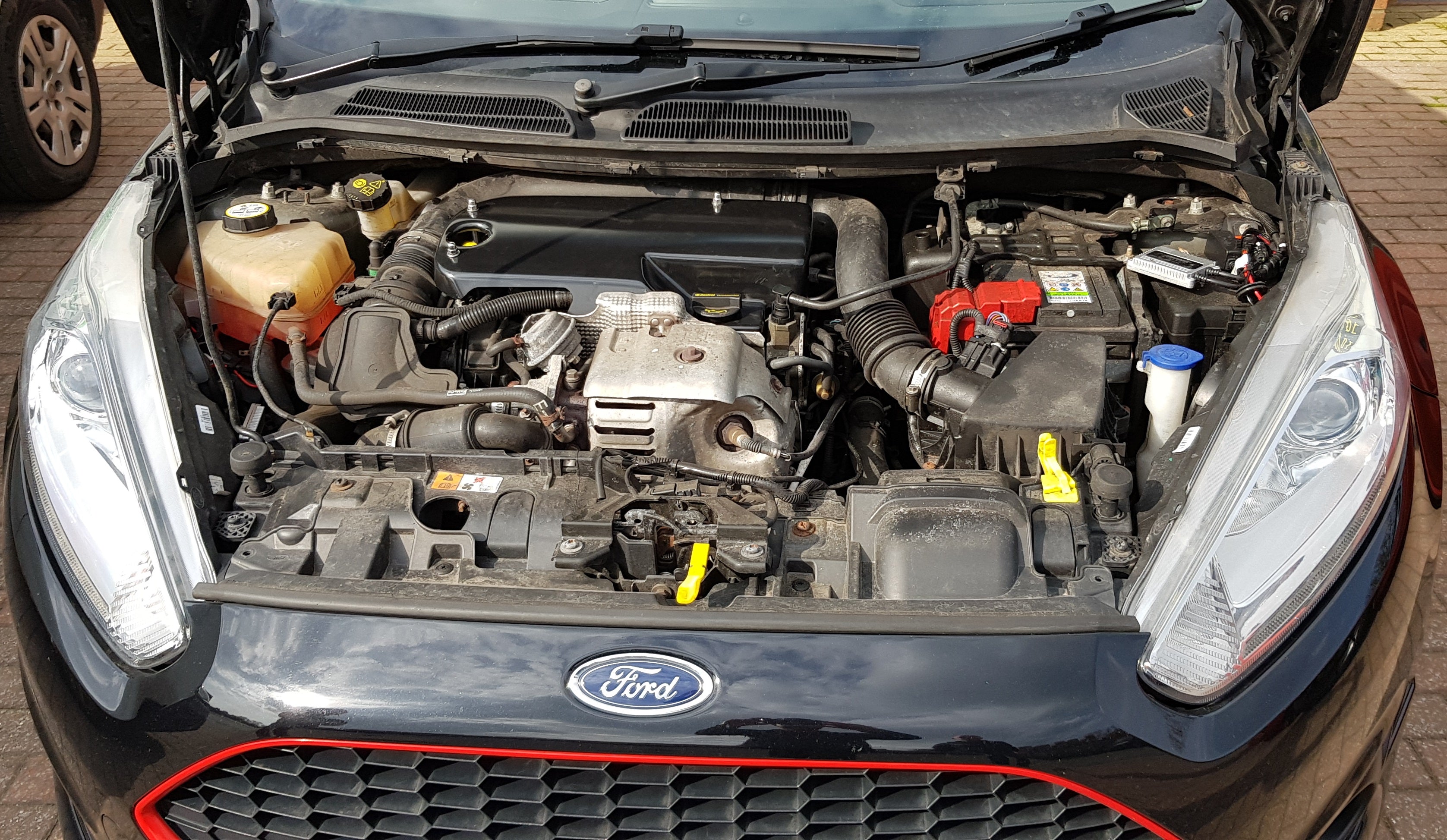 Proform-Motorabdeckung (nur anzeigen) – MK7.5 Fiesta 1.0 Ecoboost (Kunststoffoberflächen)