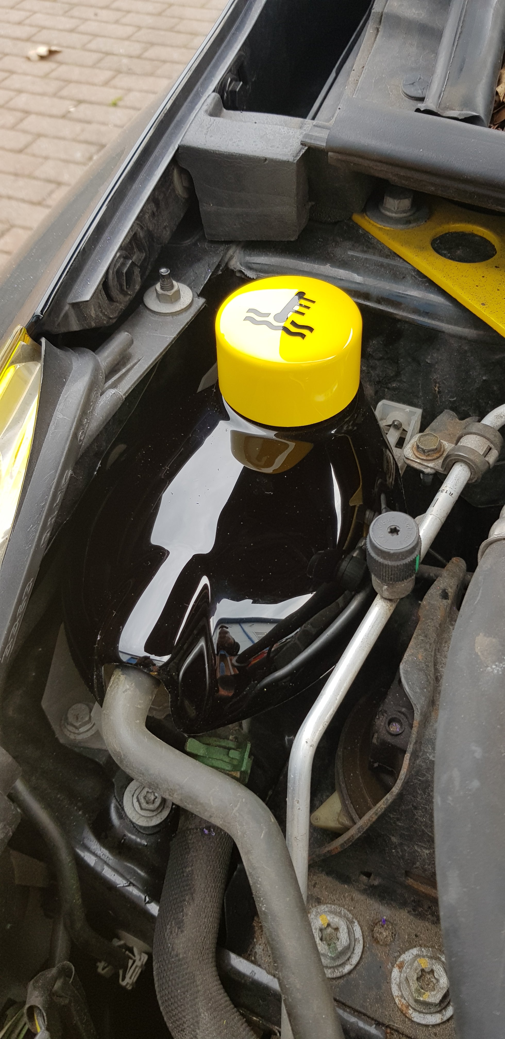 Proform Coolant Tank Cover - Mk4 Renault Clio RS (Plastic Finishes)