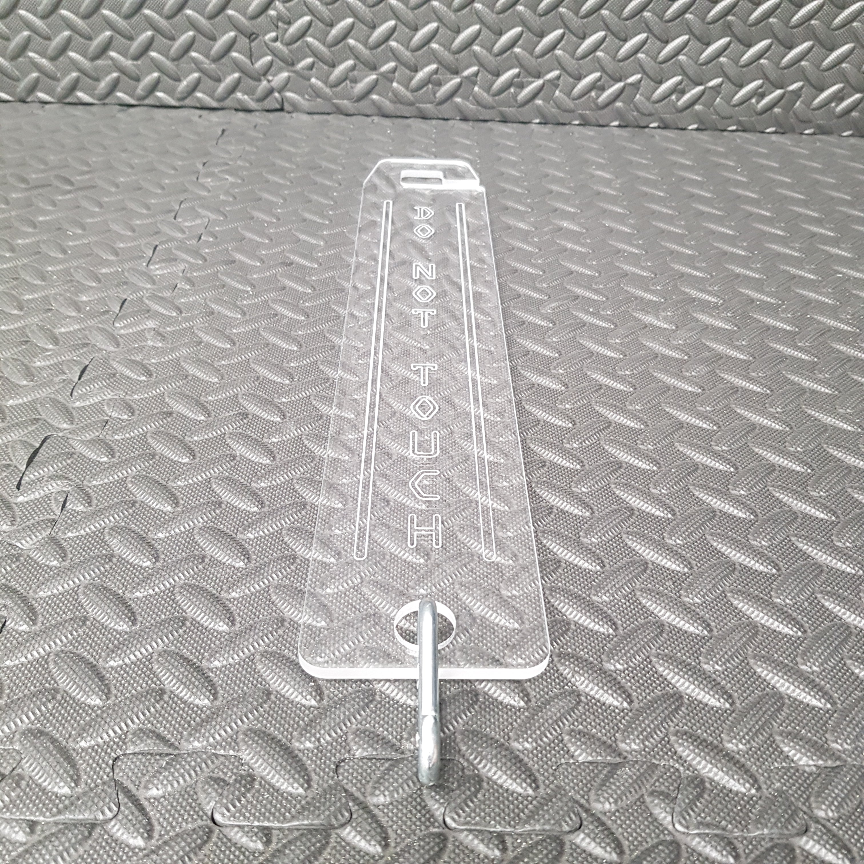 Clear Universal Bonnet Prop Do Not Touch
