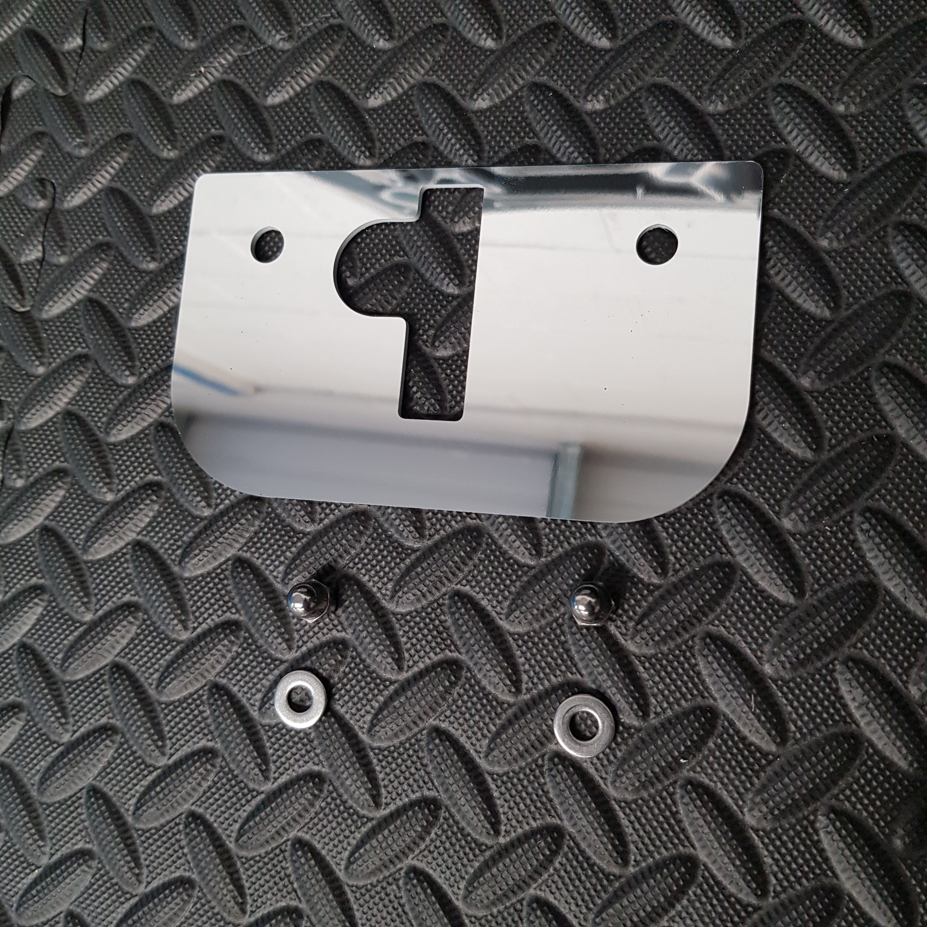 Proform Upper Bonnet Catch Plate - Mk8 Fiesta