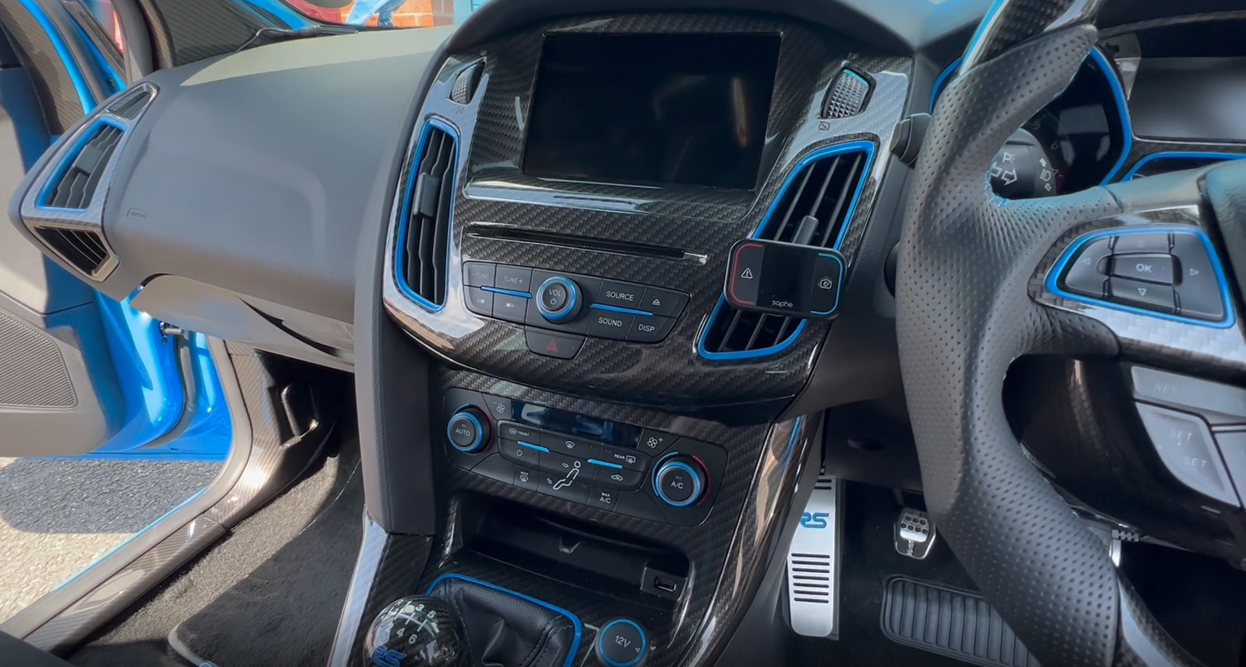 Mk3.5 Focus RS/ST - Carbon Hydrodipped Full Exchange Basis Interior Kit With Free Fitting - RHD