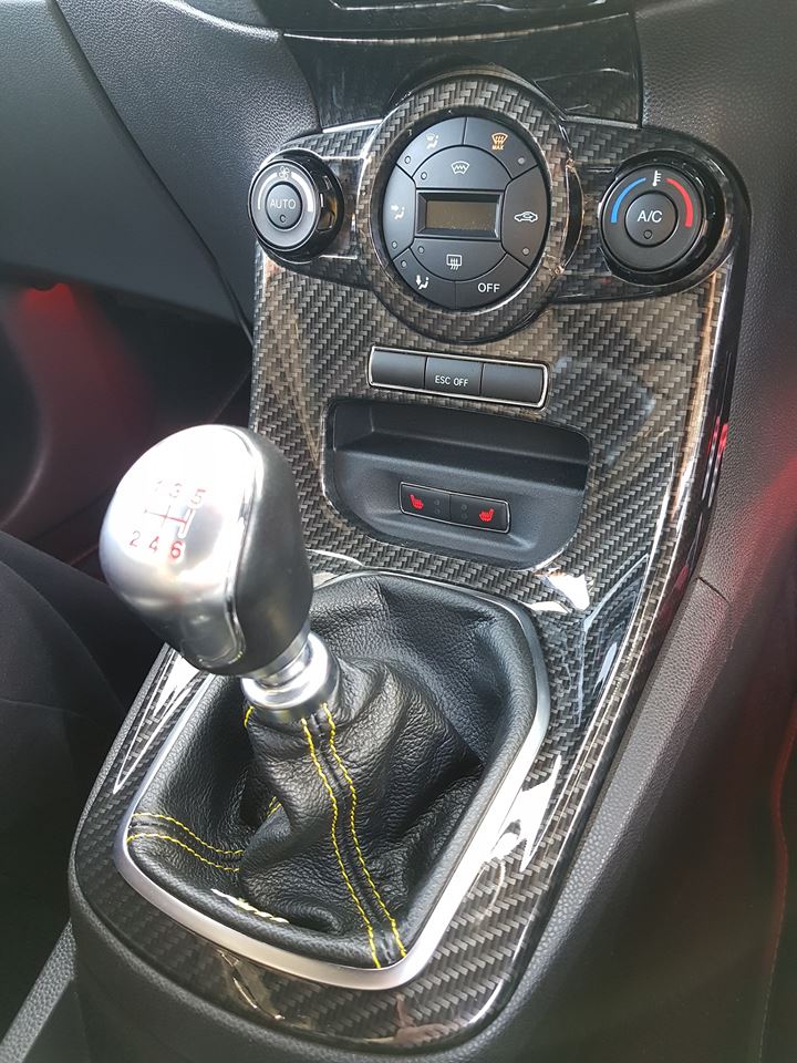 Centre Console Trim - MK7.5 Fiesta (Painted / Hydrodip Finishes)