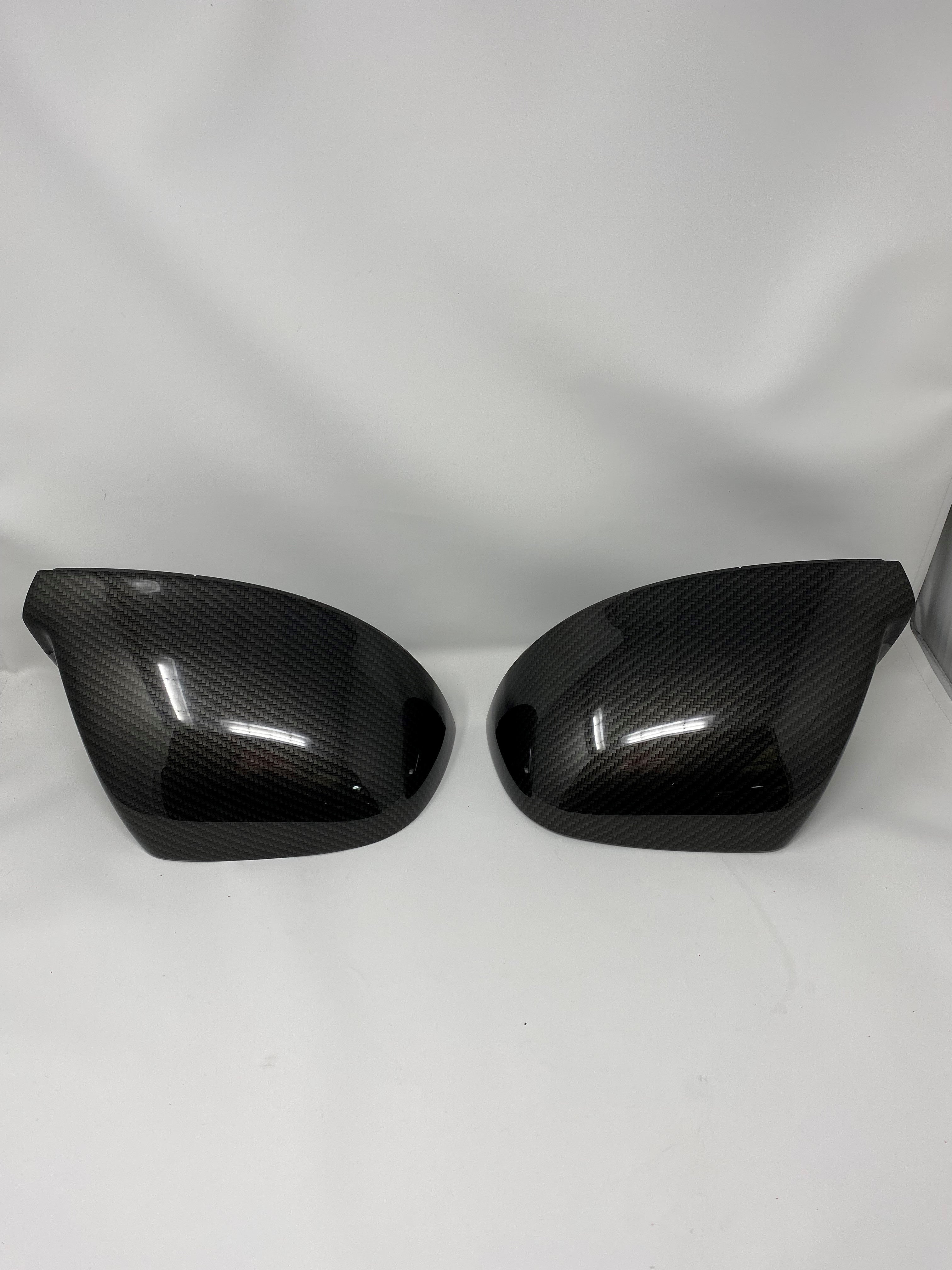 Mirror Caps - Gloss Black - Volkswagen Transporter T5 10-15 & T6 15 >
