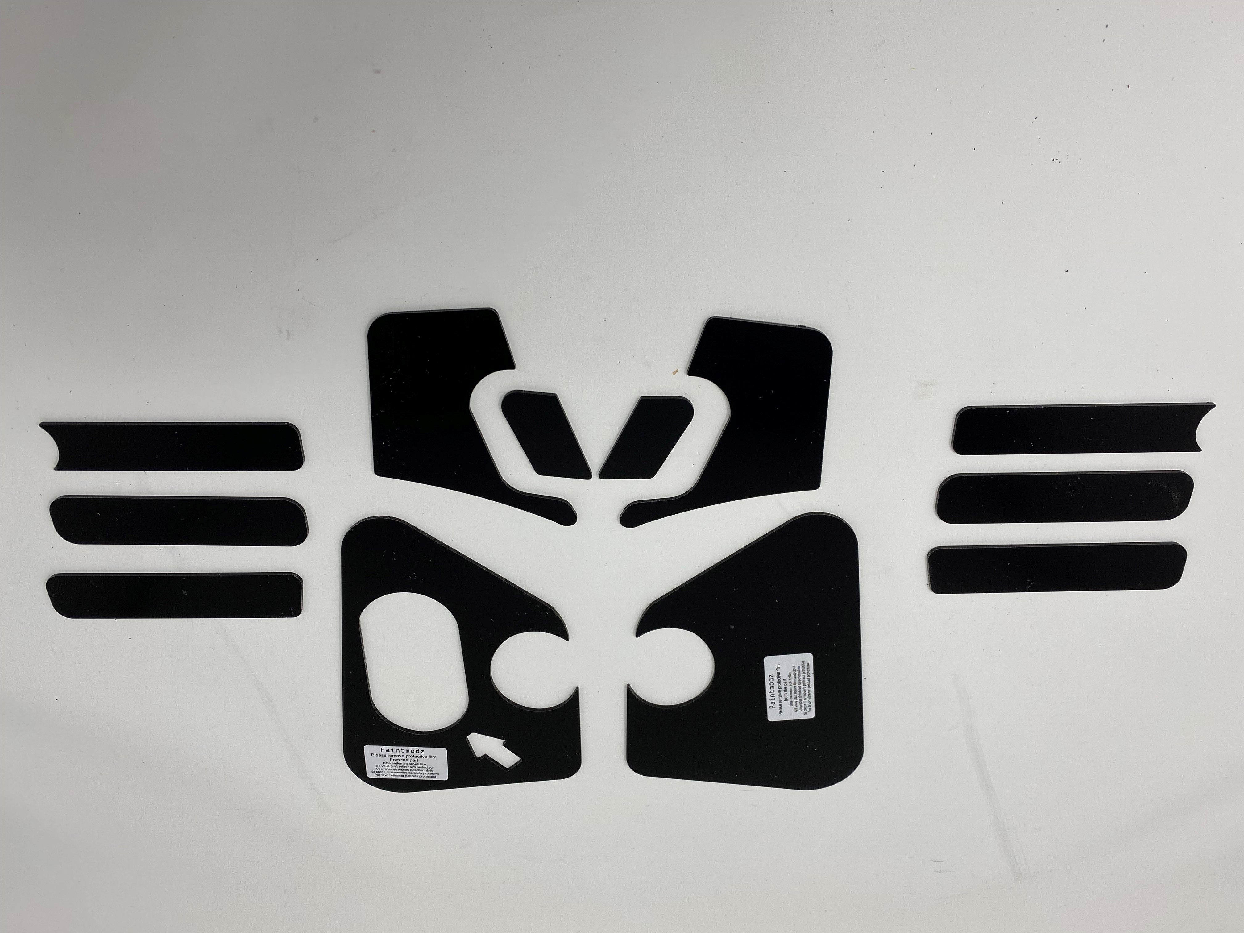 Proform Under Bonnet Finishing Plate Set - Mk3.5 Focus (Set 3)