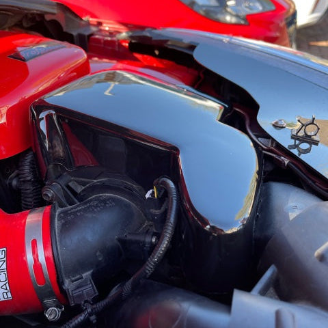 Proform Airbox Cover - Fits Mk2/2.5 Focus, Mk3/3.5 Focus (non RS), Mk2/2.5 Puma and Volvo C30 Models - Gloss Black Plastic