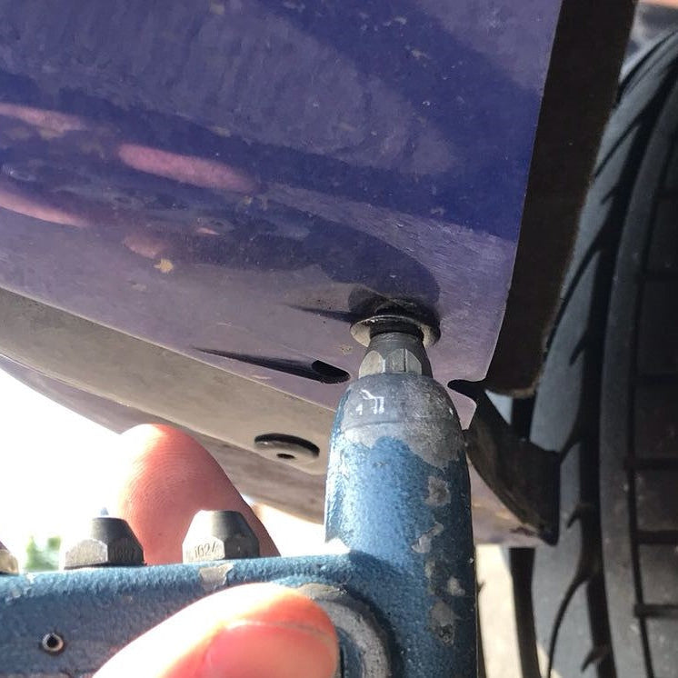 Rear Diffuser Aluminium Rivets