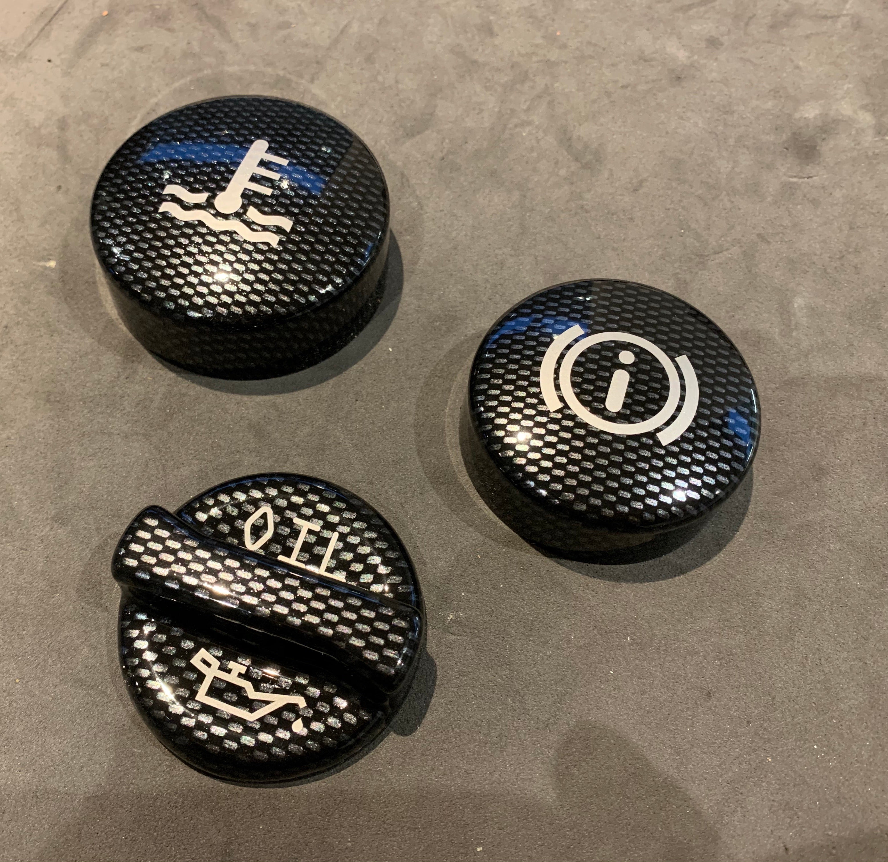 Proform Custom Cap Vinyl Sticker Set - Silver