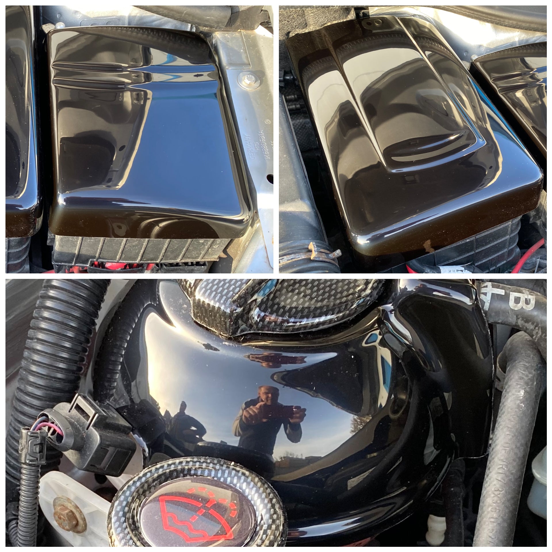 Proform Motorraum-Verkleidungssatz – Skoda Octavia Mk2 (Kunststoffoberflächen)