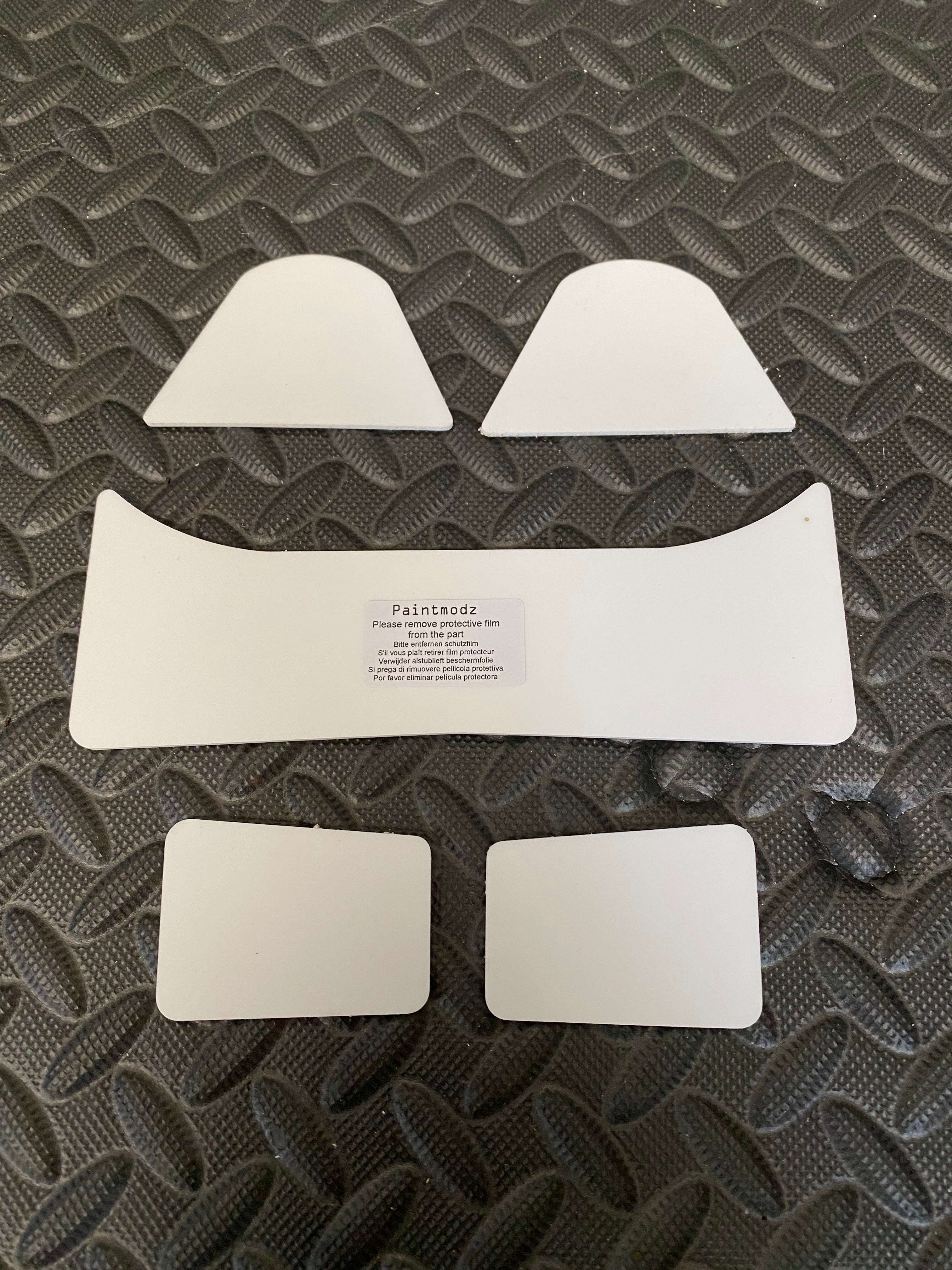 Proform Under Bonnet Finishing Plate Set - Mk8 Fiesta