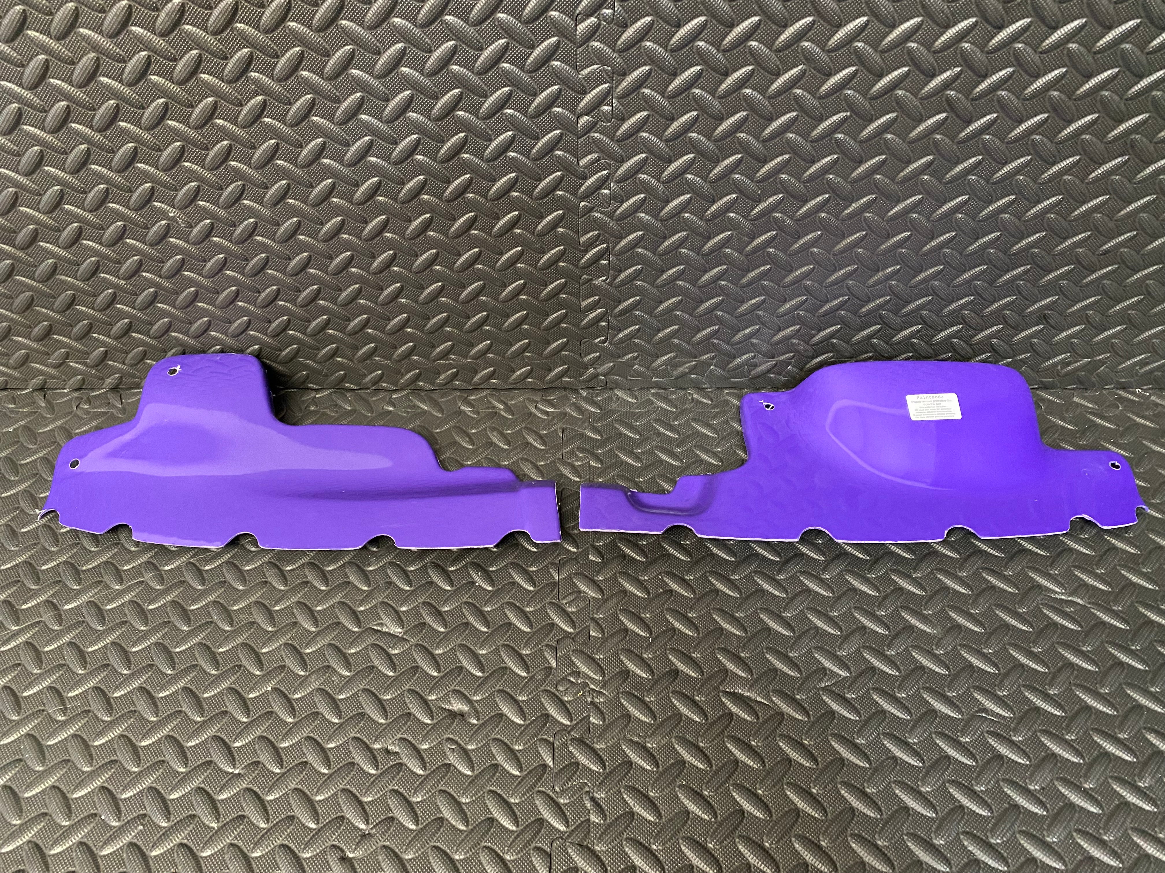 Proform Motorraum-Slam-Panel-Abdeckungen – MK7.5 Fiesta (Kunststoffoberflächen)