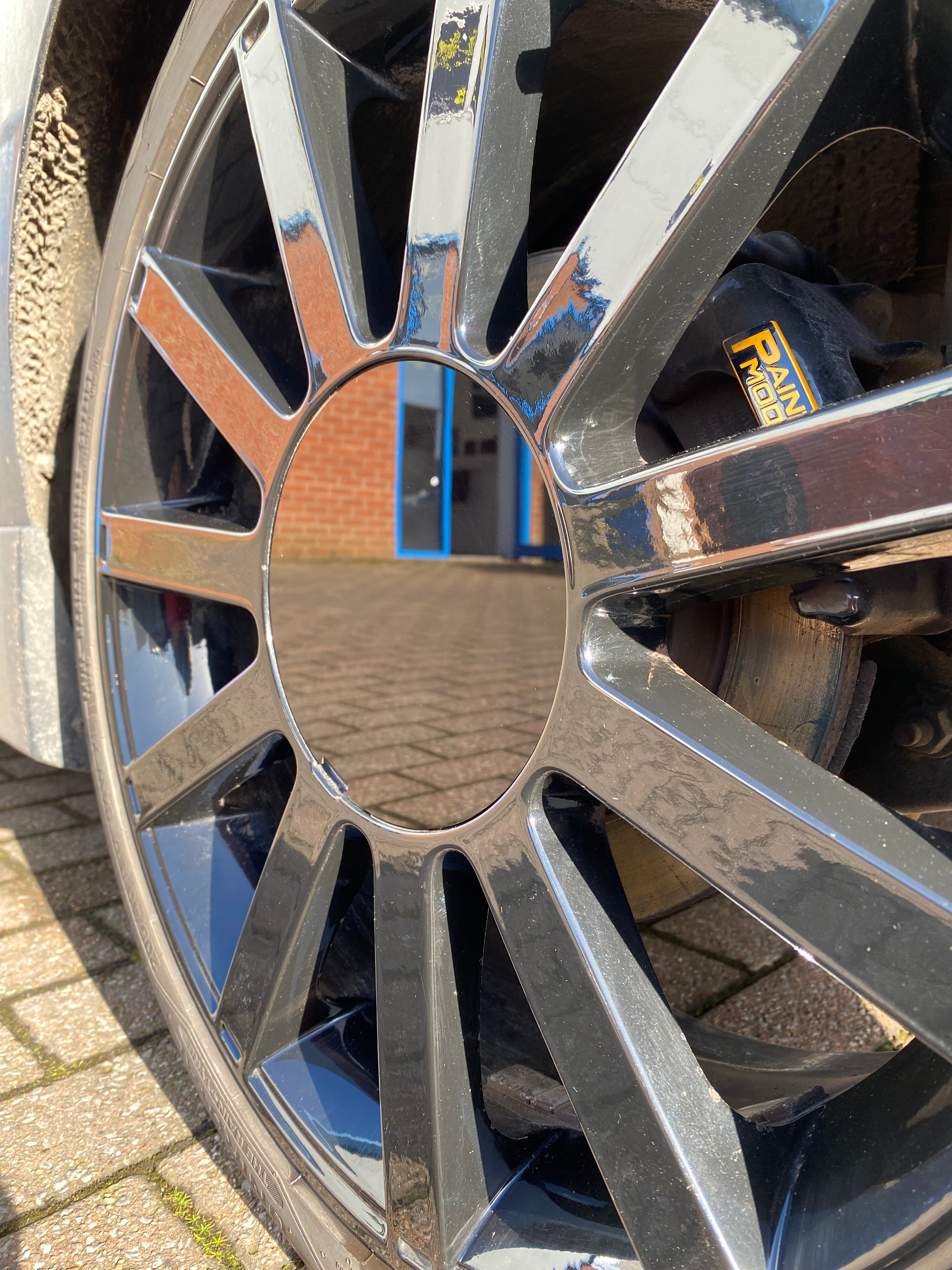 Proform Mk6 Fiesta ST150 Wheel Centre Caps -Set of 4 - Gloss Black Plastic