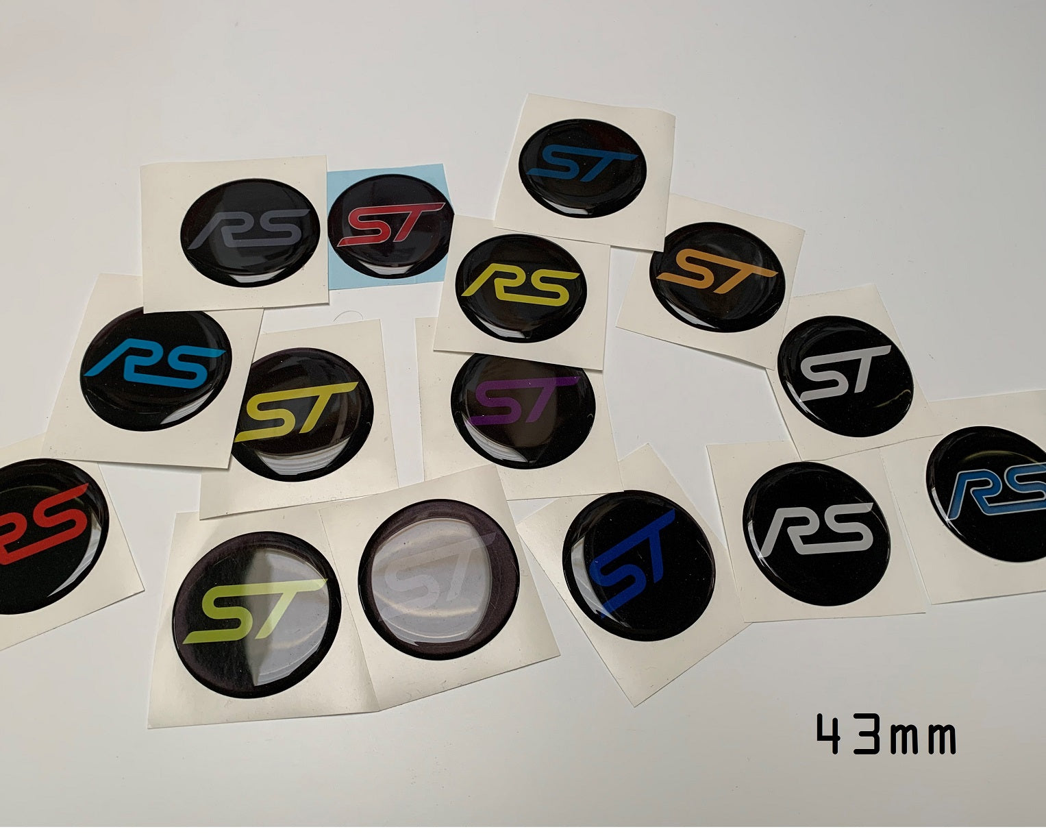 ST/RS Circular Gel Badge 43mm