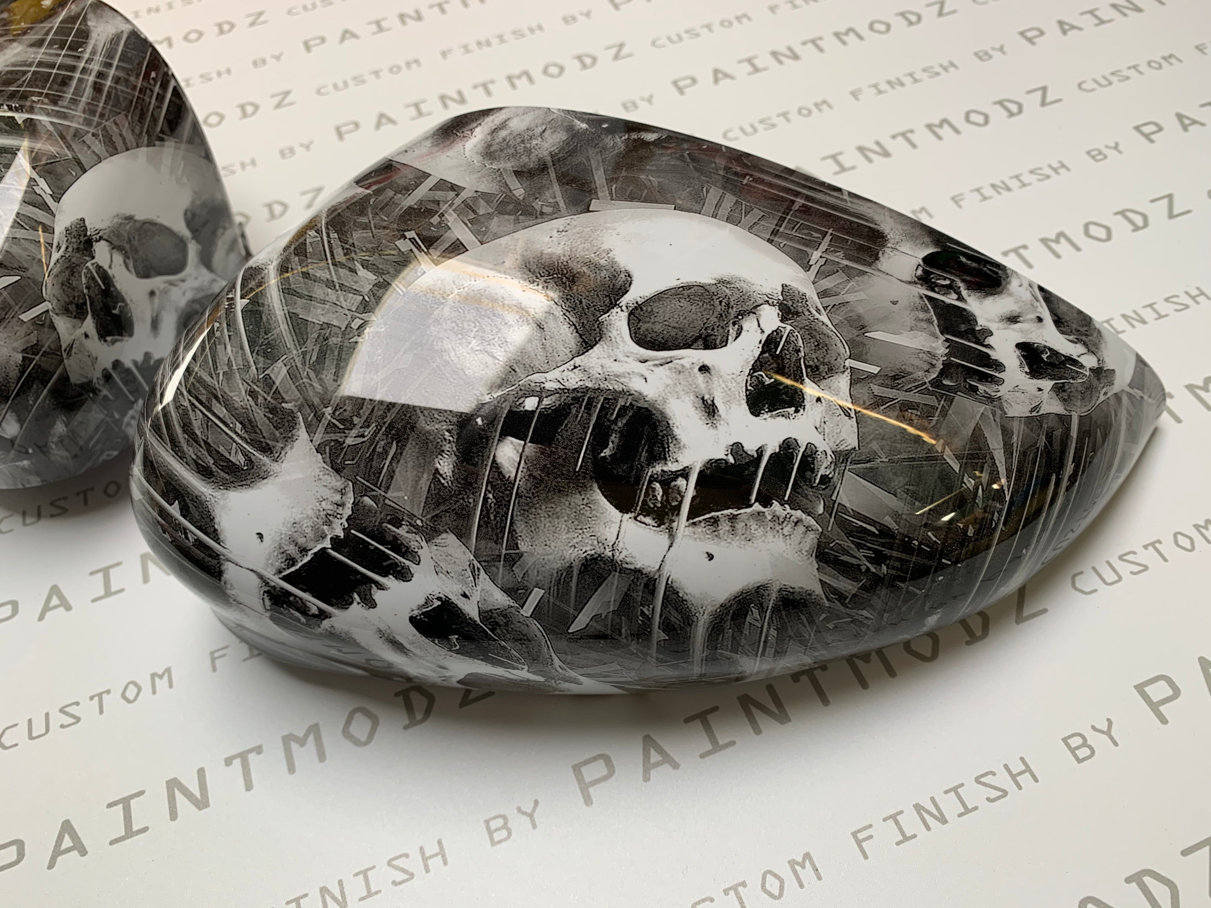 Coques de rétroviseurs (paire - Designs Hydrodip) - Ford Fiesta Mk7/7.5