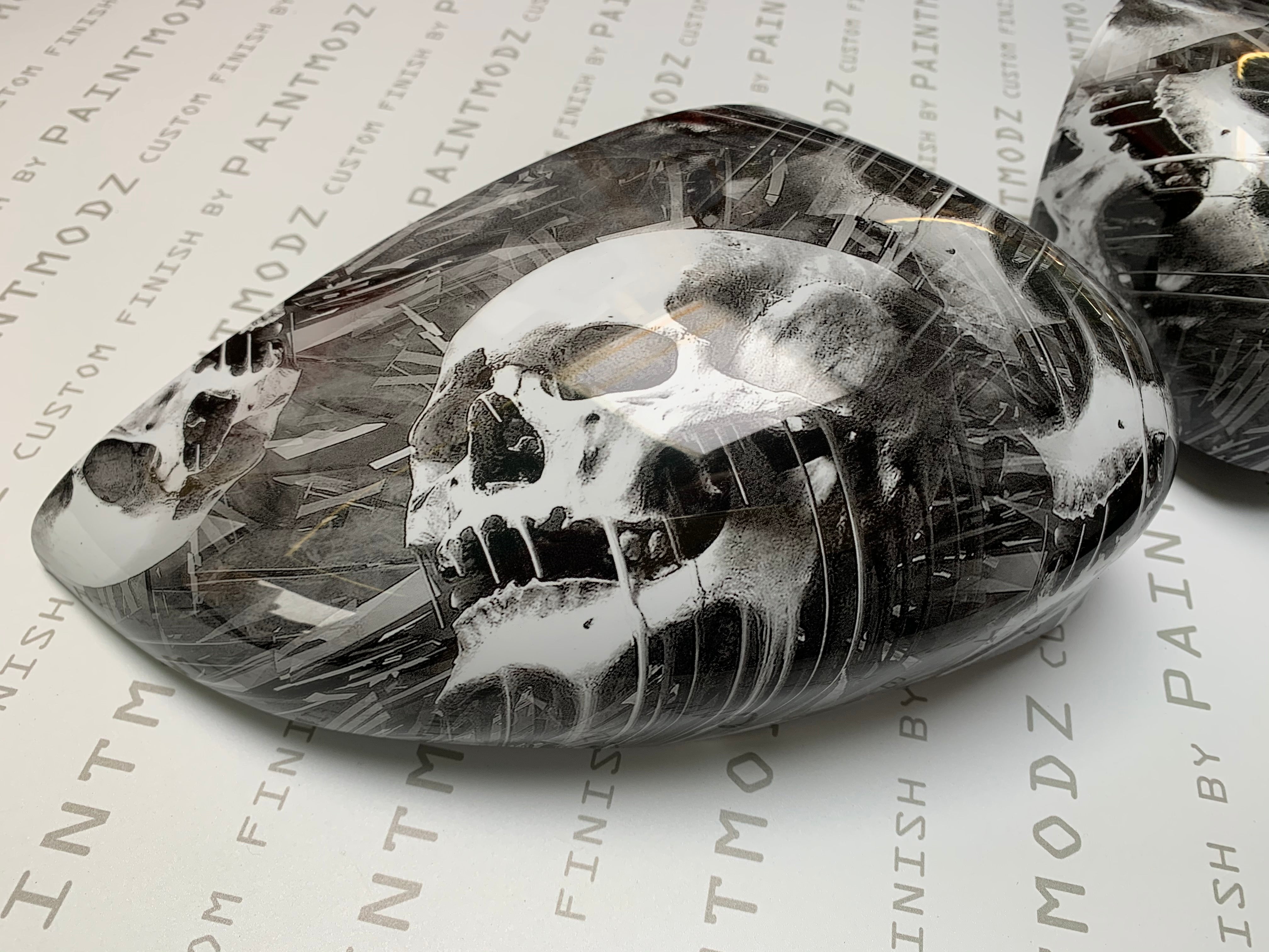 Coques de rétroviseurs (paire - Designs Hydrodip) - Ford Fiesta Mk7/7.5