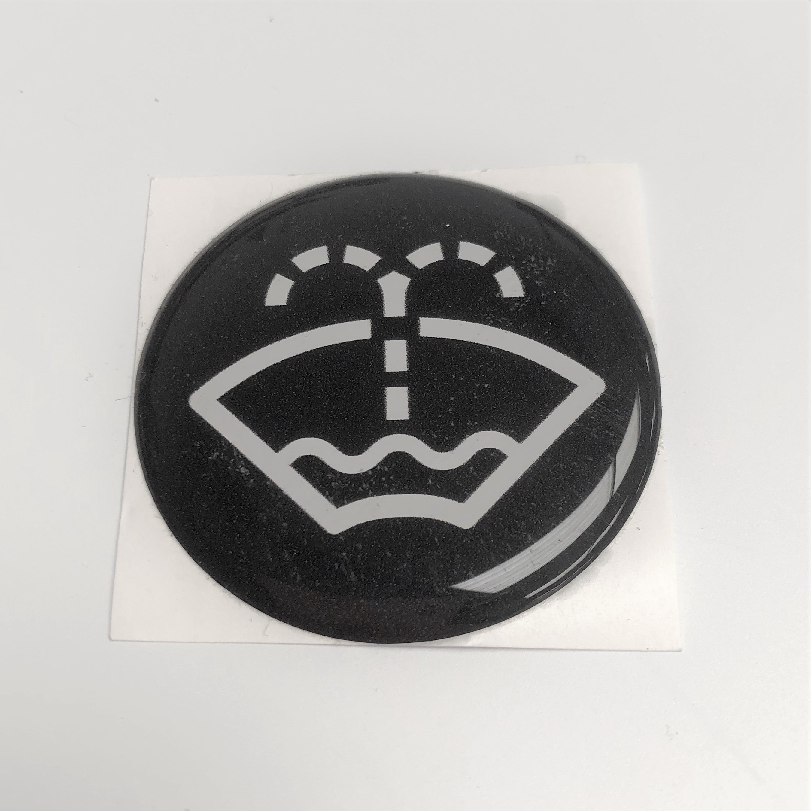 Washer Logo Circular Gel Badge 21mm
