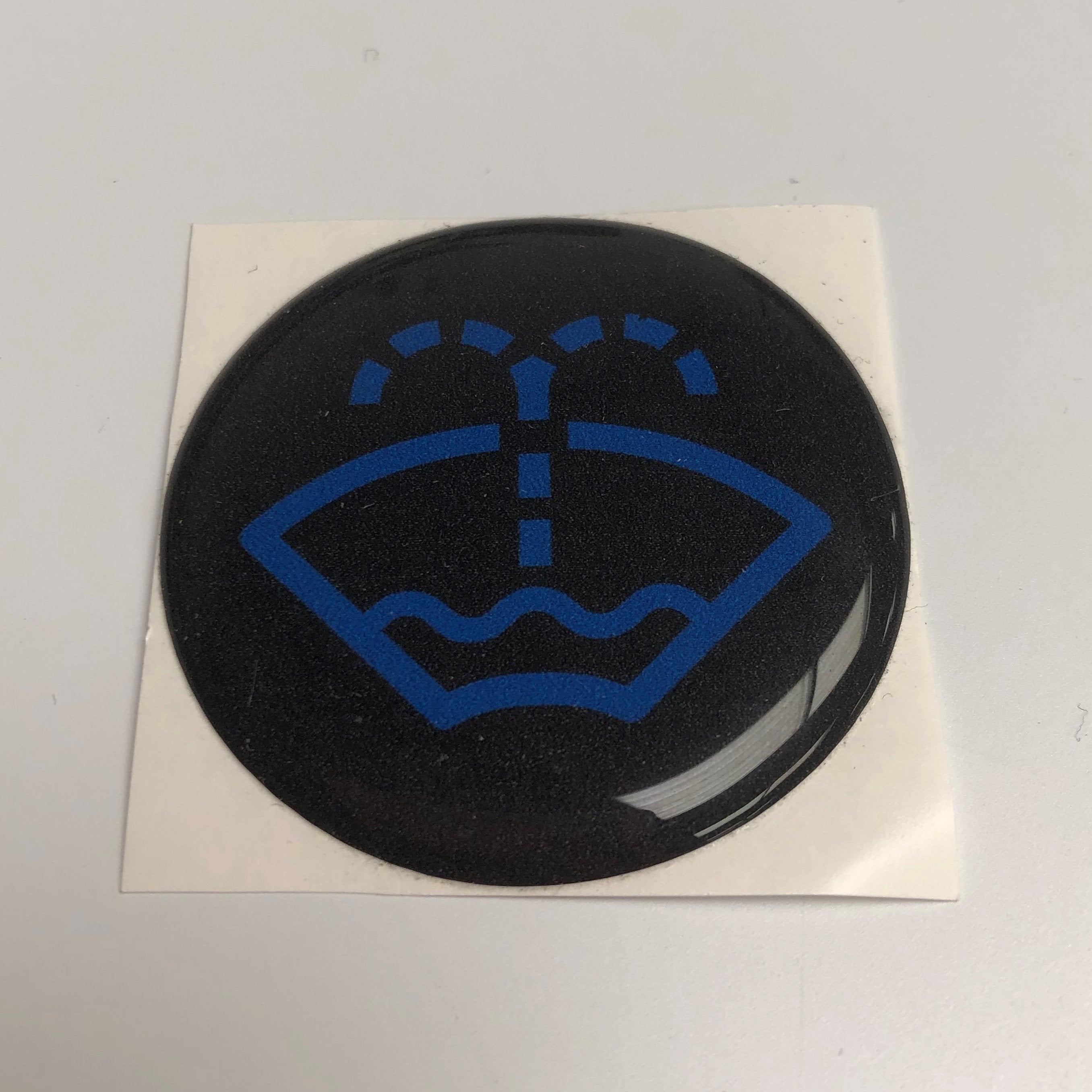Washer Logo Circular Gel Badge 21mm