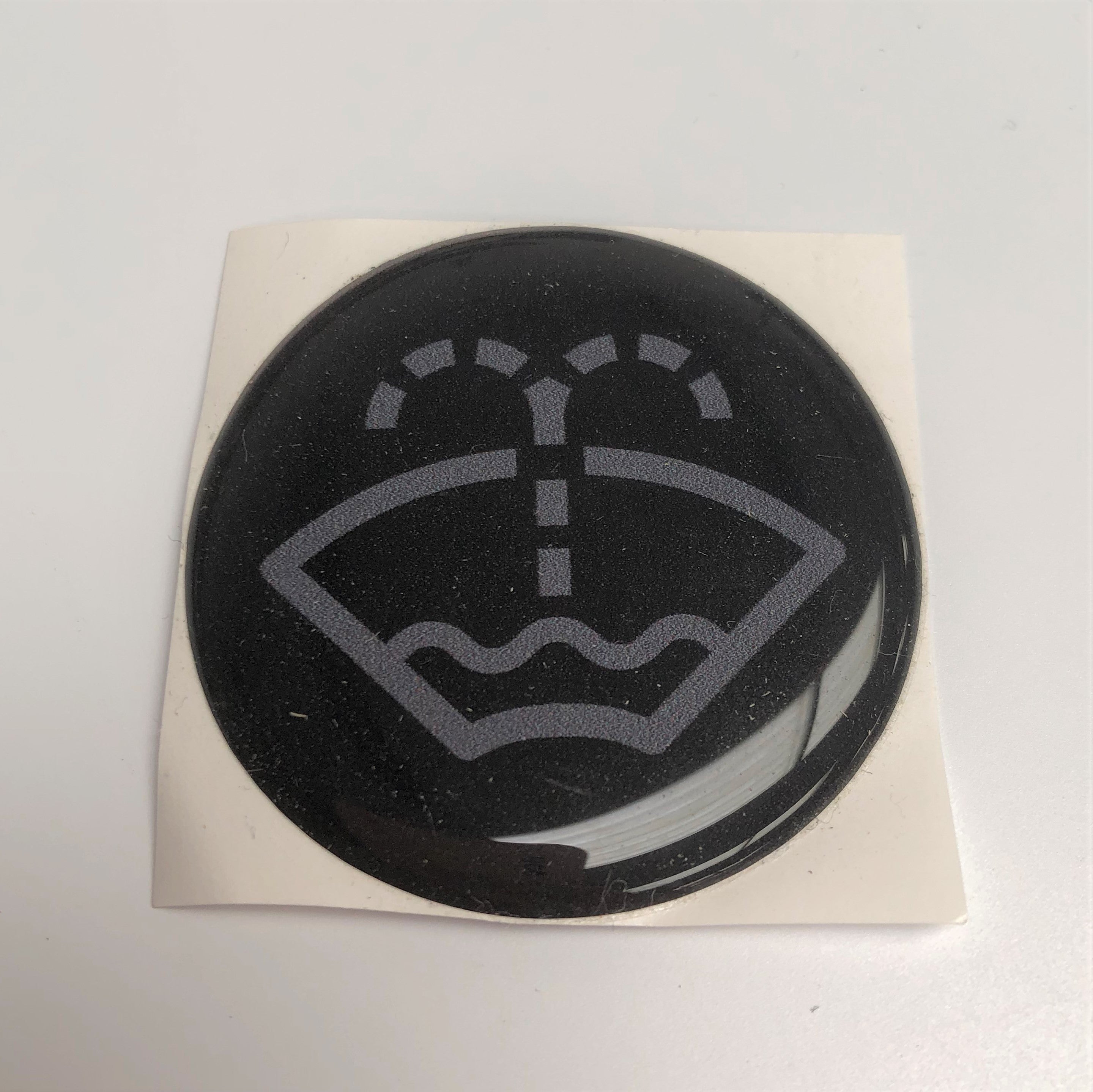 Washer Logo Circular Gel Badge 21mm