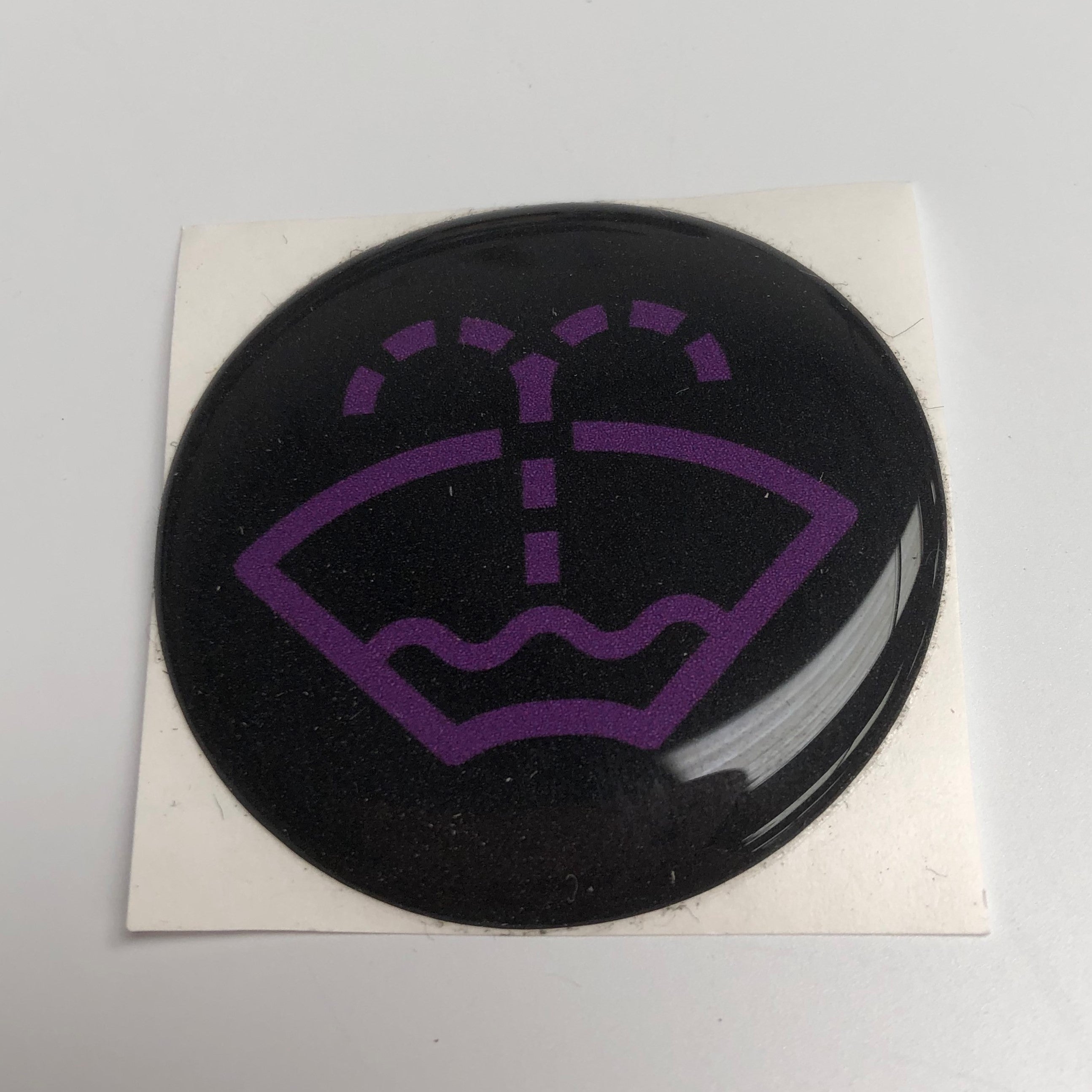 Washer Logo Circular Gel Badge 21mm