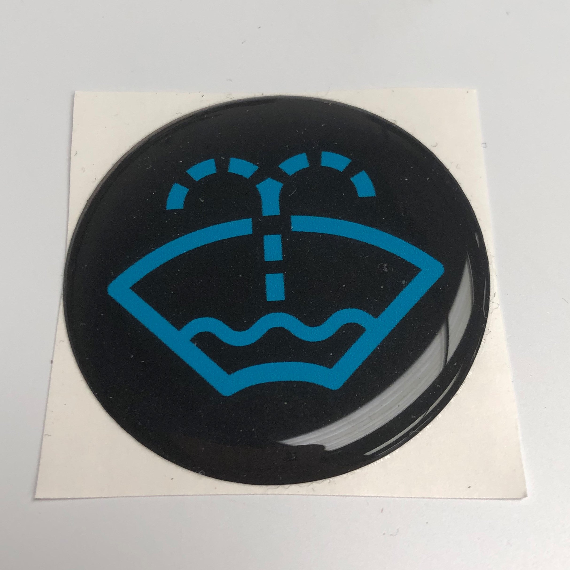 Washer Logo Circular Gel Badge 21mm
