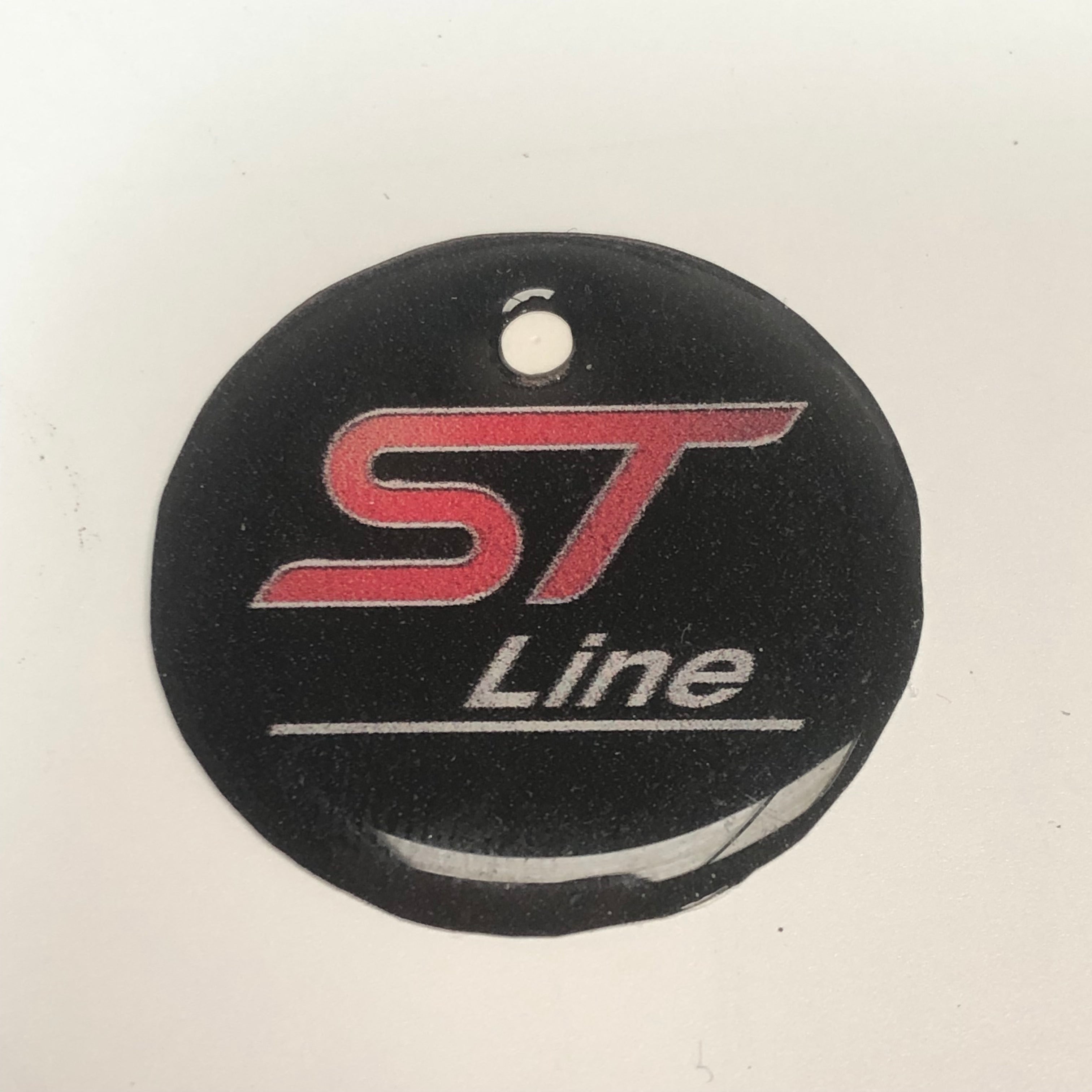 Startknopf-Overlay-Emblem – Fiesta Mk8 / Puma Mk2 ST / Focus Mk4/4.5 ST