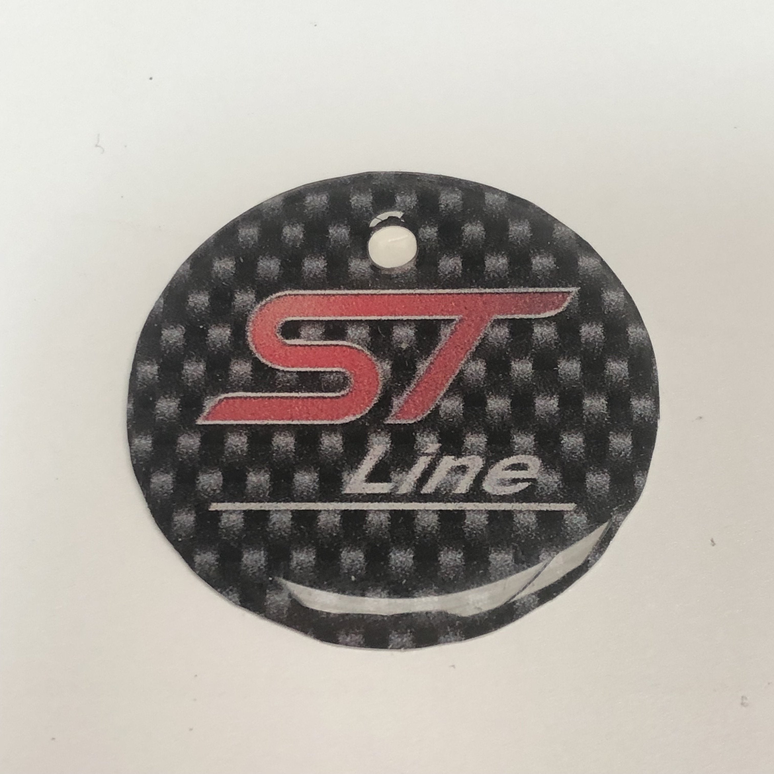 Startknopf-Overlay-Emblem – Fiesta Mk8 / Puma Mk2 ST / Focus Mk4/4.5 ST