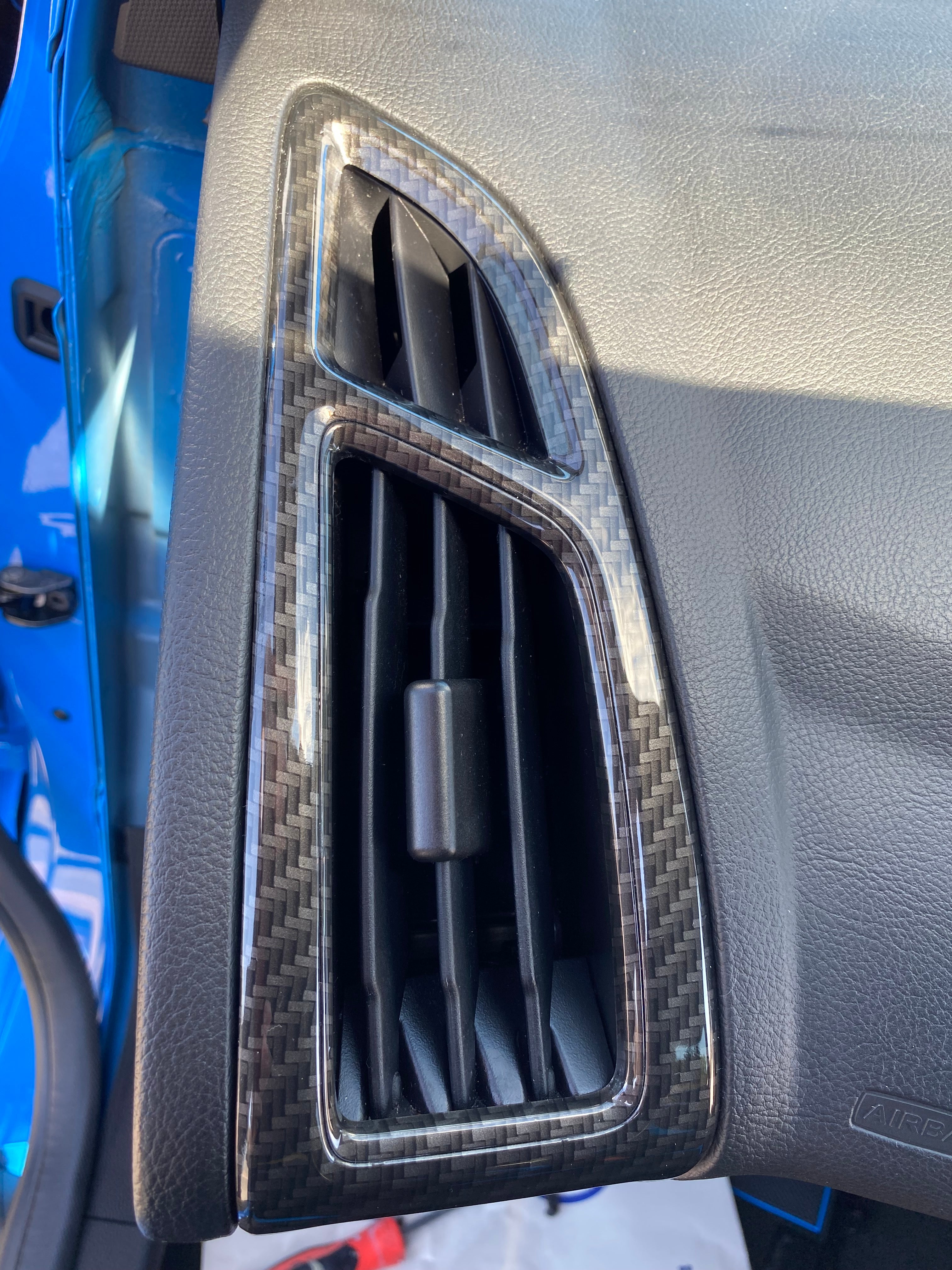 Focus RS/ST Mk3.5 - Kit intérieur carbone hydrodipé avec montage gratuit - Conduite à droite