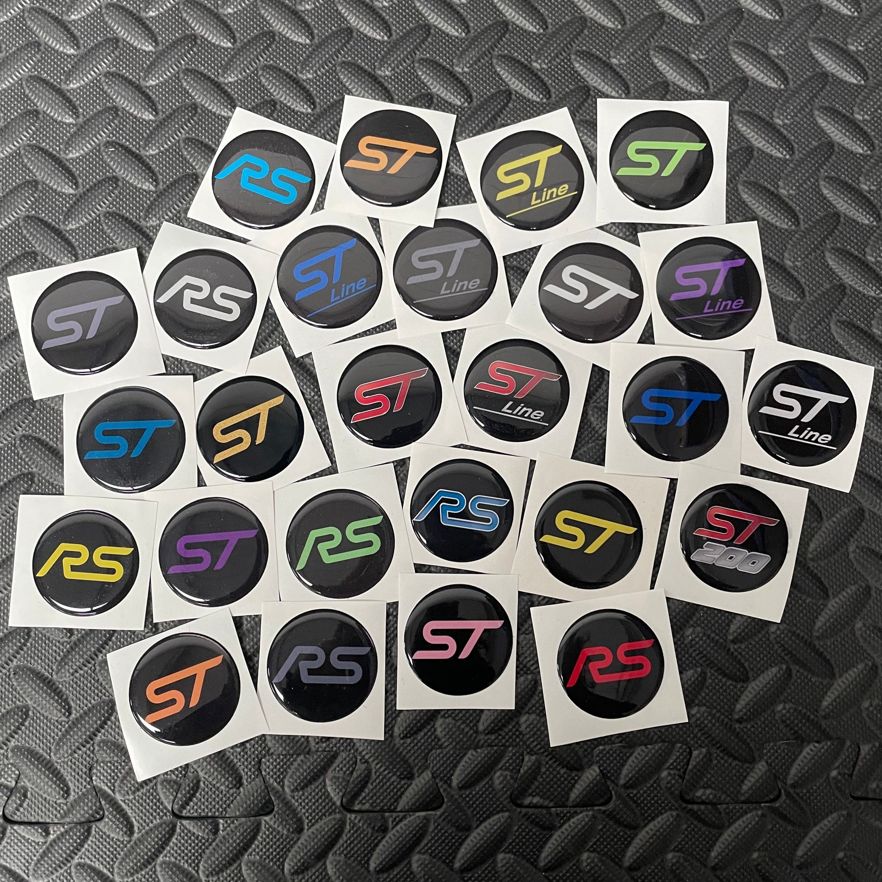 ST/RS Circular Gel Badge 43mm