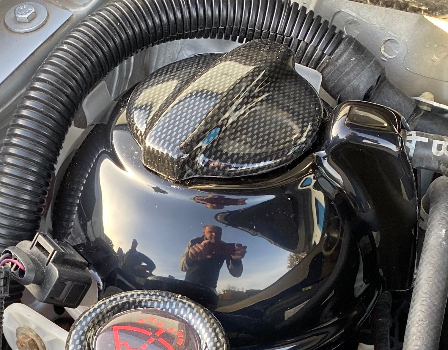 Proform-Kühlmitteldeckelabdeckung – Mk3 Volkswagen Scirocco (Kunststoffoberflächen)