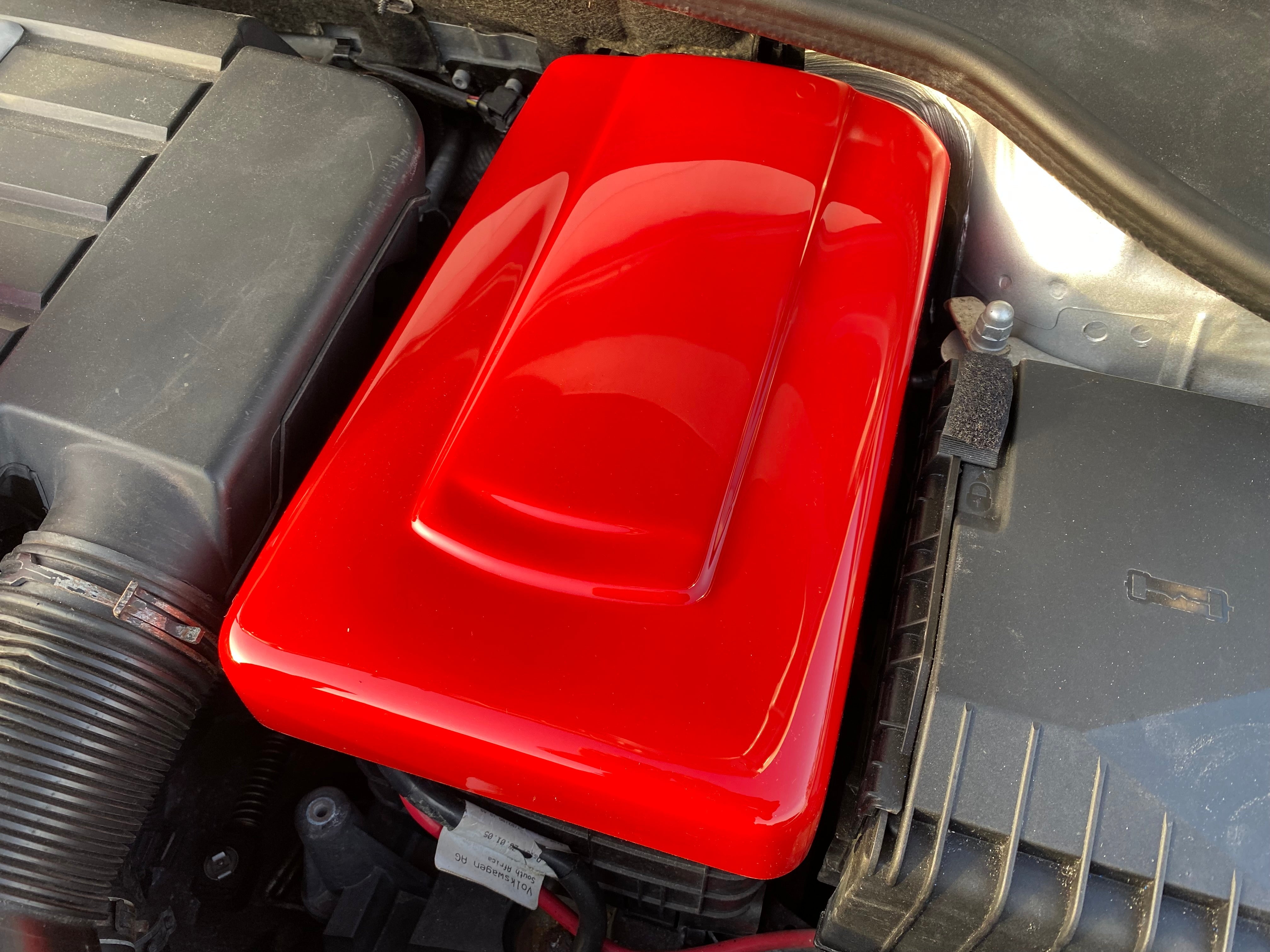 Custom car battery deals covers