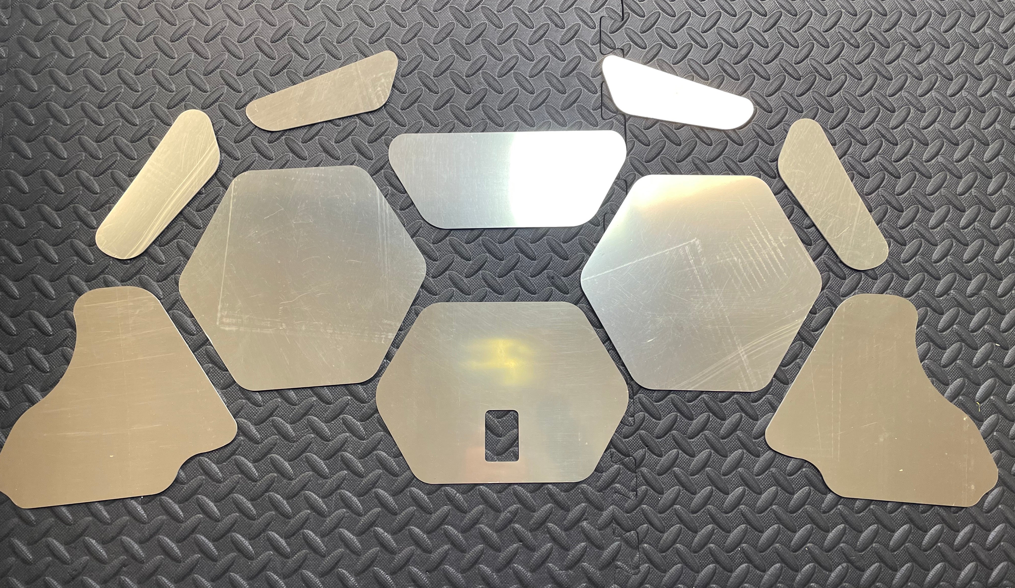 Proform-Paneele/Platten unter der Motorhaube – Mk8 Fiesta