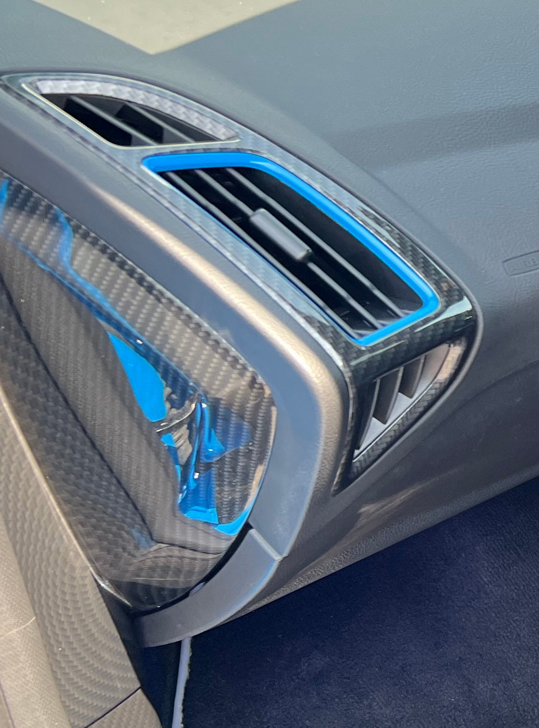 Mk3.5 Focus RS/ST - Carbon Hydrodipped Full Exchange Basis Interior Kit With Free Fitting - RHD